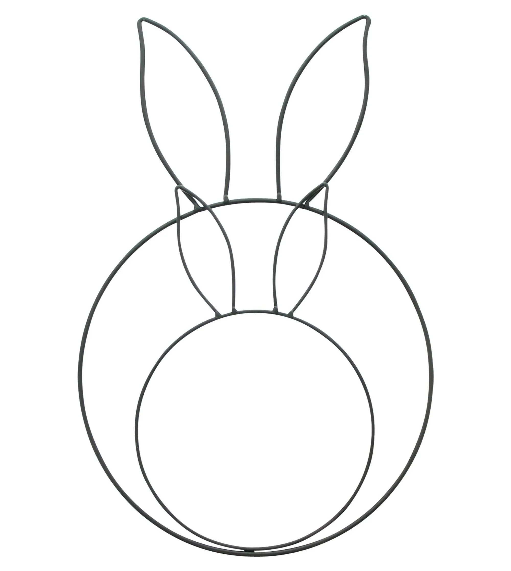 Dekoring "Hase", 2er Set  im Frank Flechtwaren Online Shop für Black &amp; White kaufen