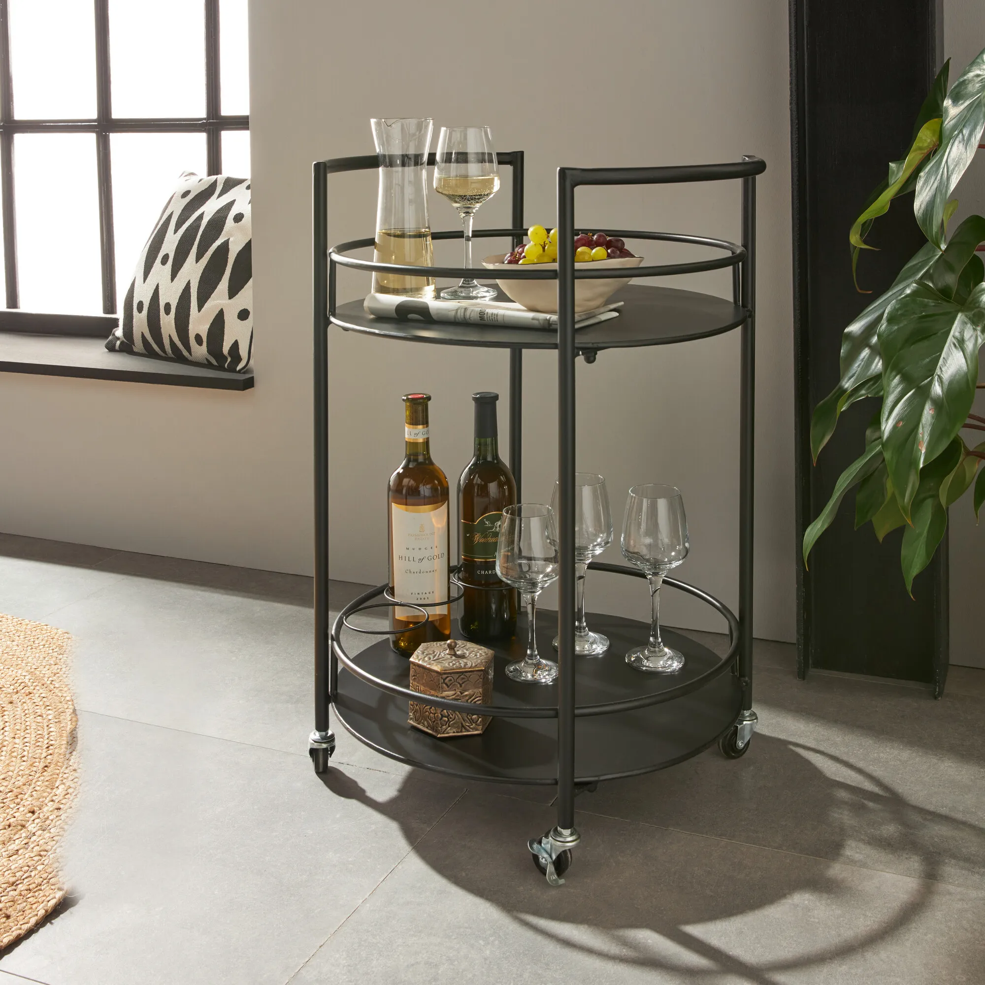 Servierwagen "Bar"  im Frank Flechtwaren Online Shop kaufen
