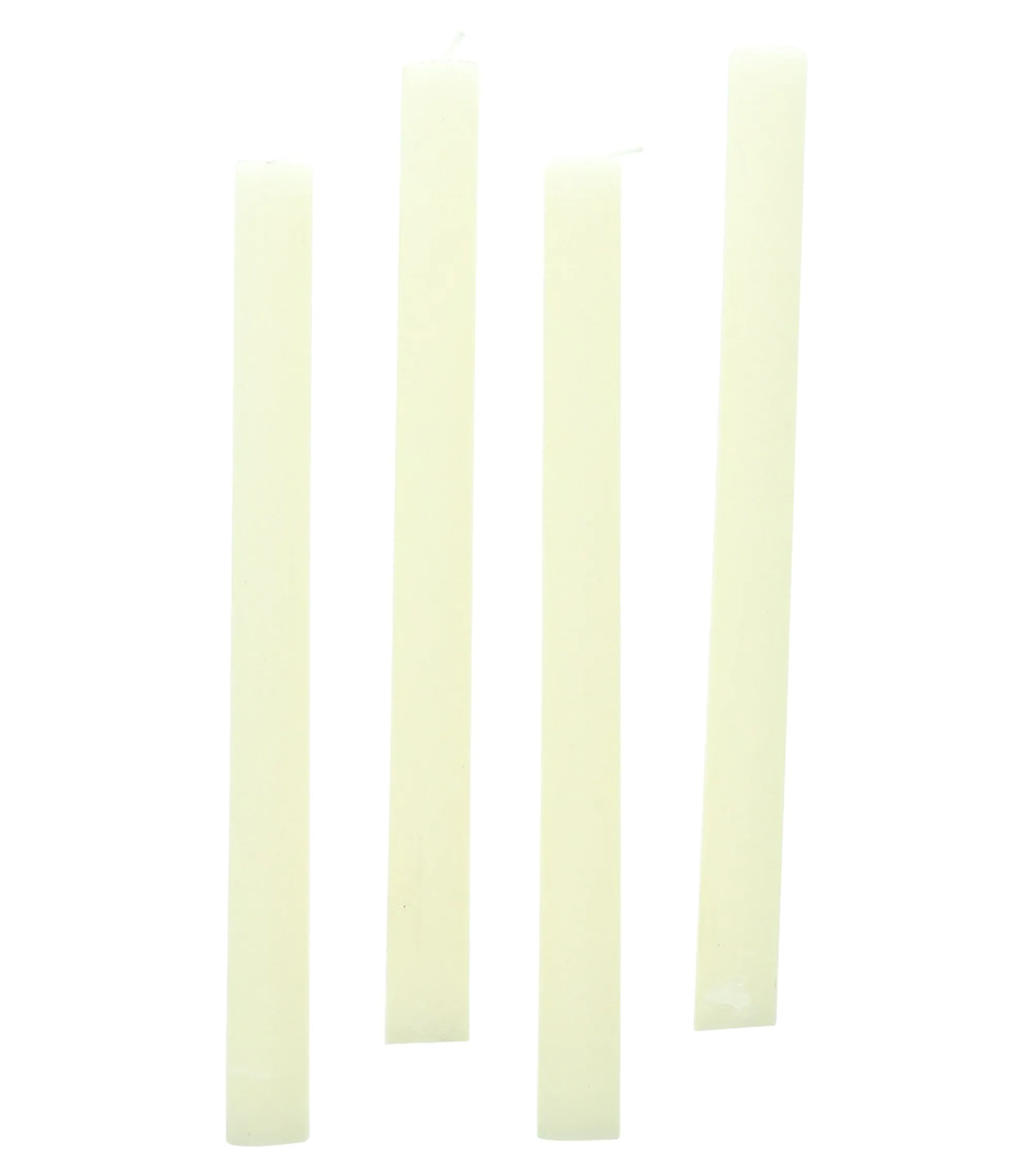 Stabkerze "Ivory", 4er Set  im Frank Flechtwaren Online Shop für Zubehör für Adventskränze kaufen