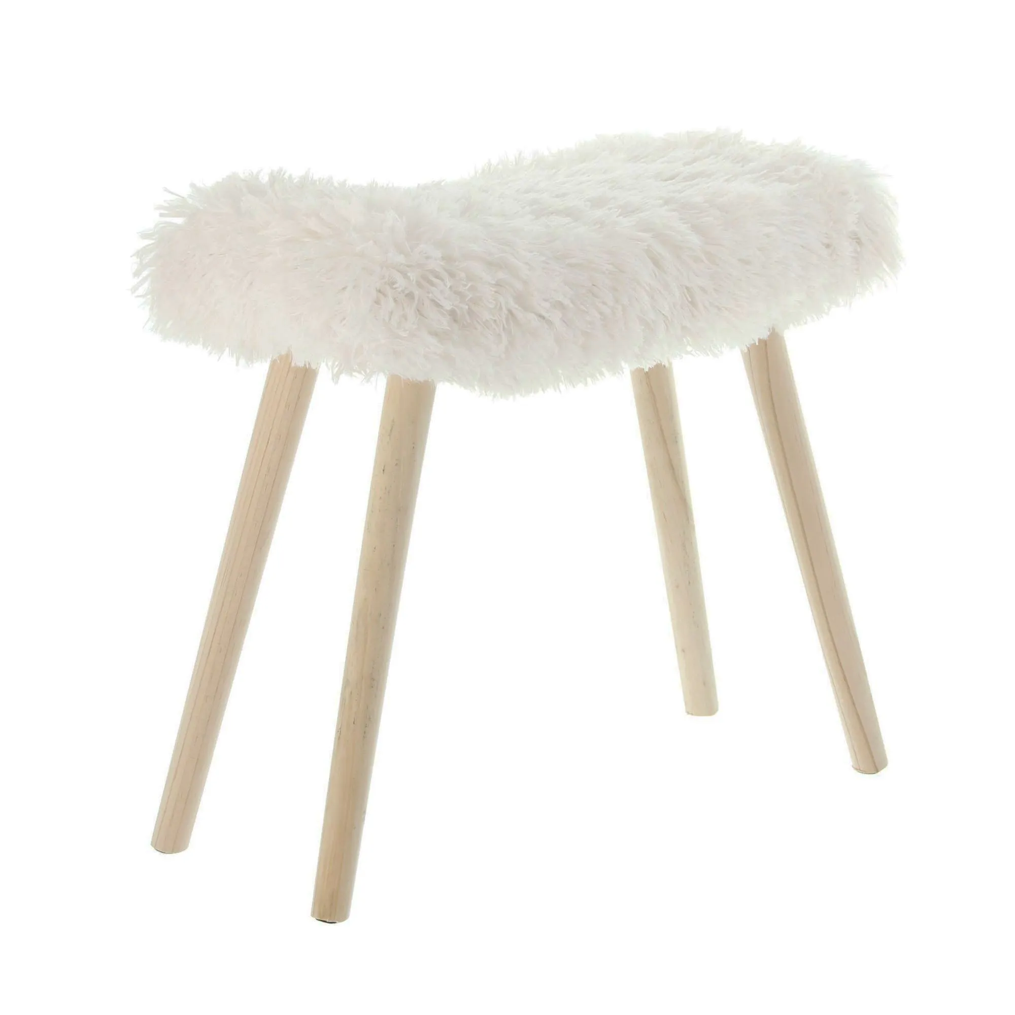 Hocker "Kuschelfell"  im Frank Flechtwaren Online Shop für Hocker kaufen
