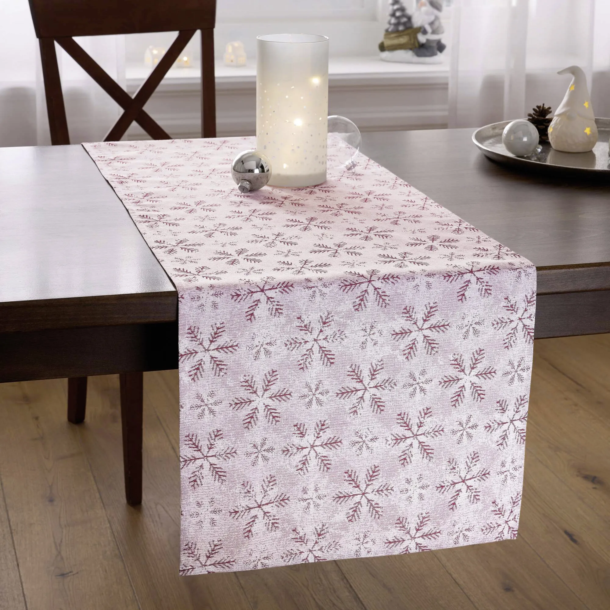 Tischläufer "Little Snowflakes"  im Frank Flechtwaren Online Shop kaufen