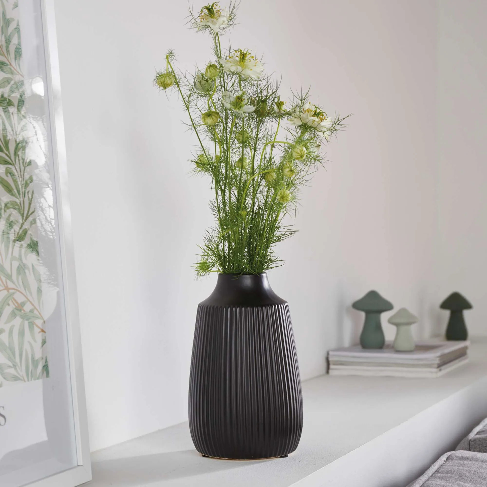 Dekovase "Black"  im Frank Flechtwaren Online Shop kaufen