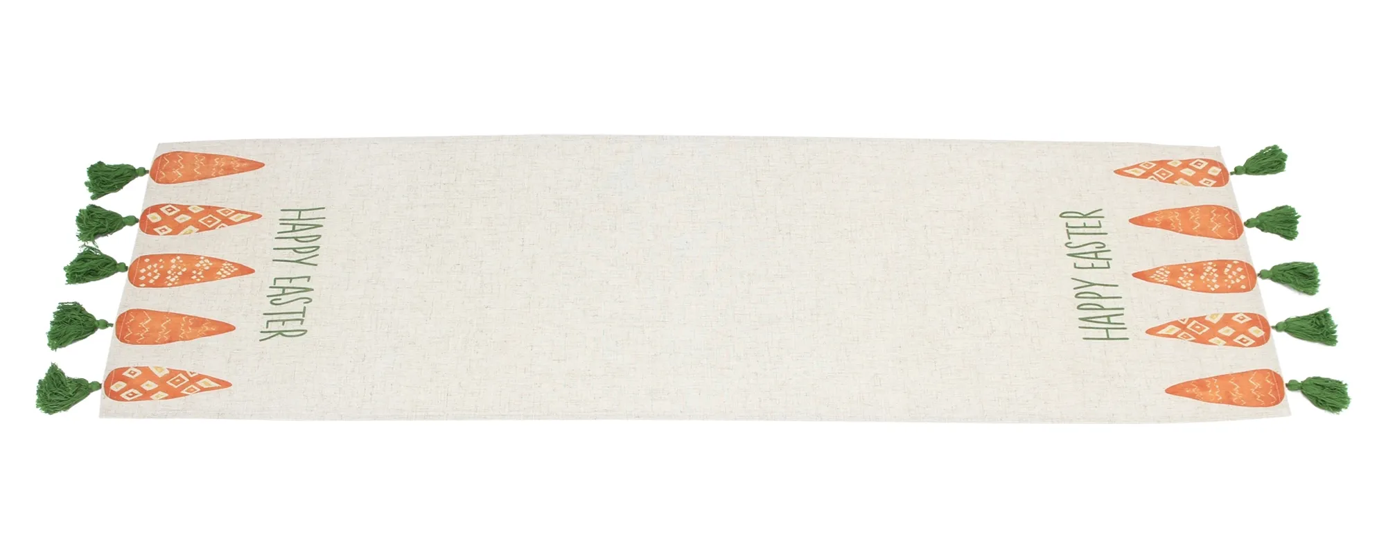 Tischläufer "Karottenparade"  im Frank Flechtwaren Online Shop für Österliche Tischwäsche kaufen