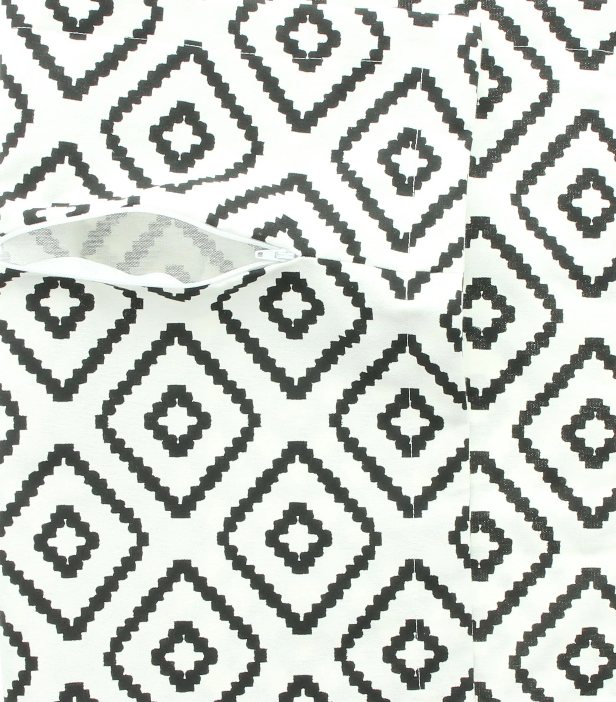 Kissenhülle "White &amp; Black"  im Frank Flechtwaren Online Shop für Outdoor-Kissen &amp; Kissenhüllen kaufen