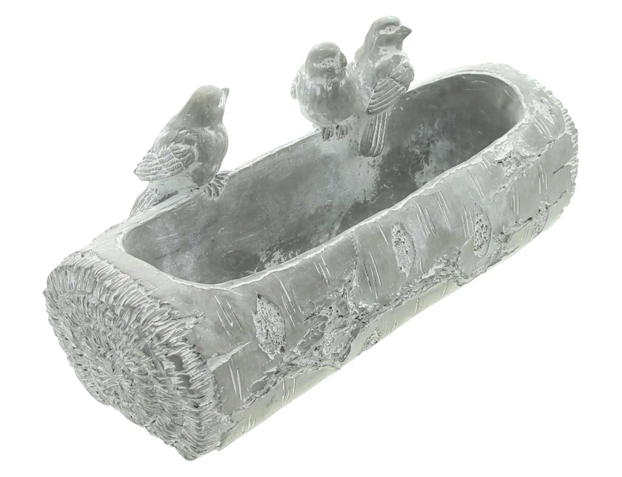Vogeltränke "Baumstamm"  im Frank Flechtwaren Online Shop für Figuren kaufen
