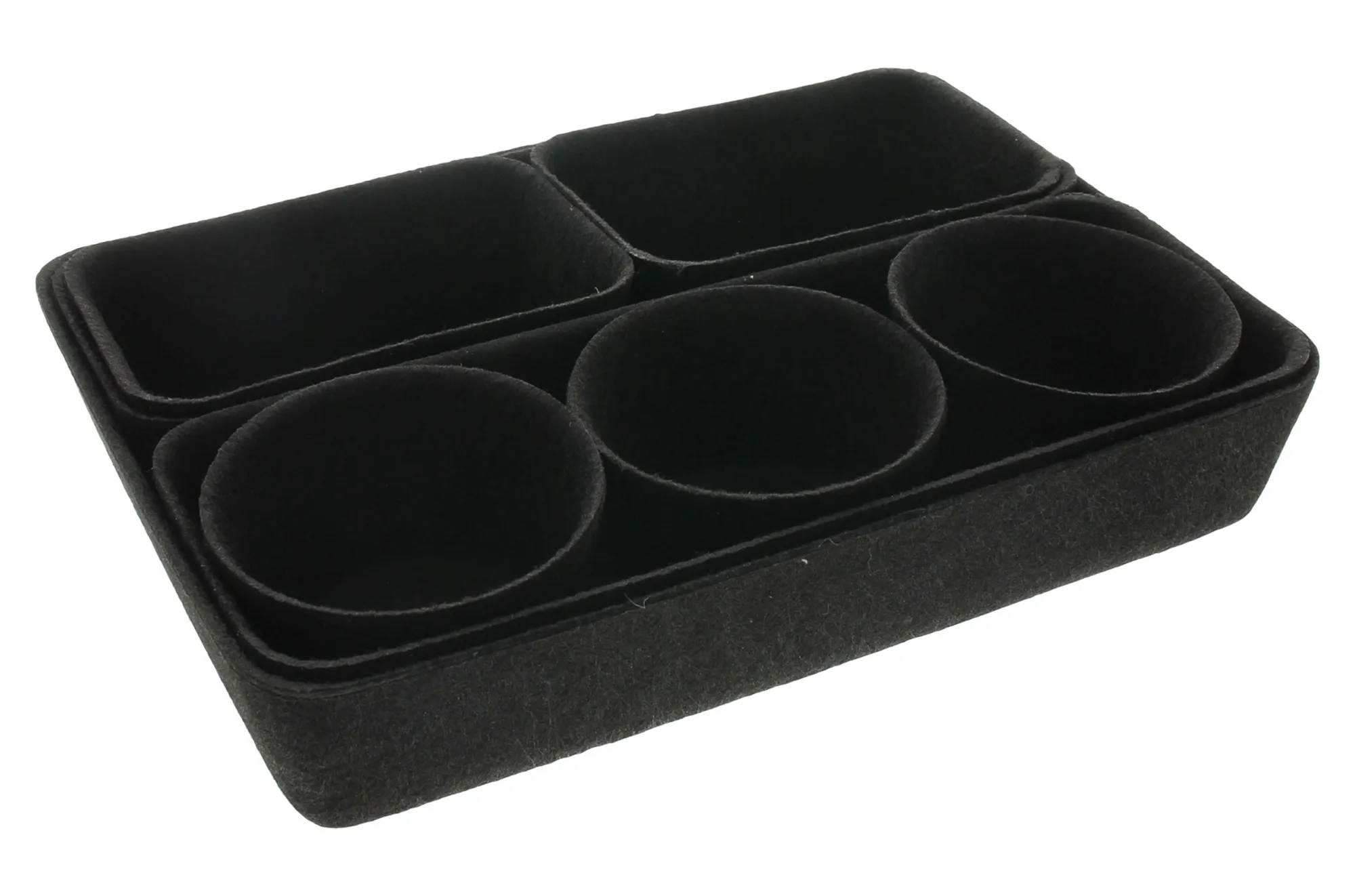 Schubladen-Organizer "Black", 8tlg.  im Frank Flechtwaren Online Shop für Modern Living kaufen