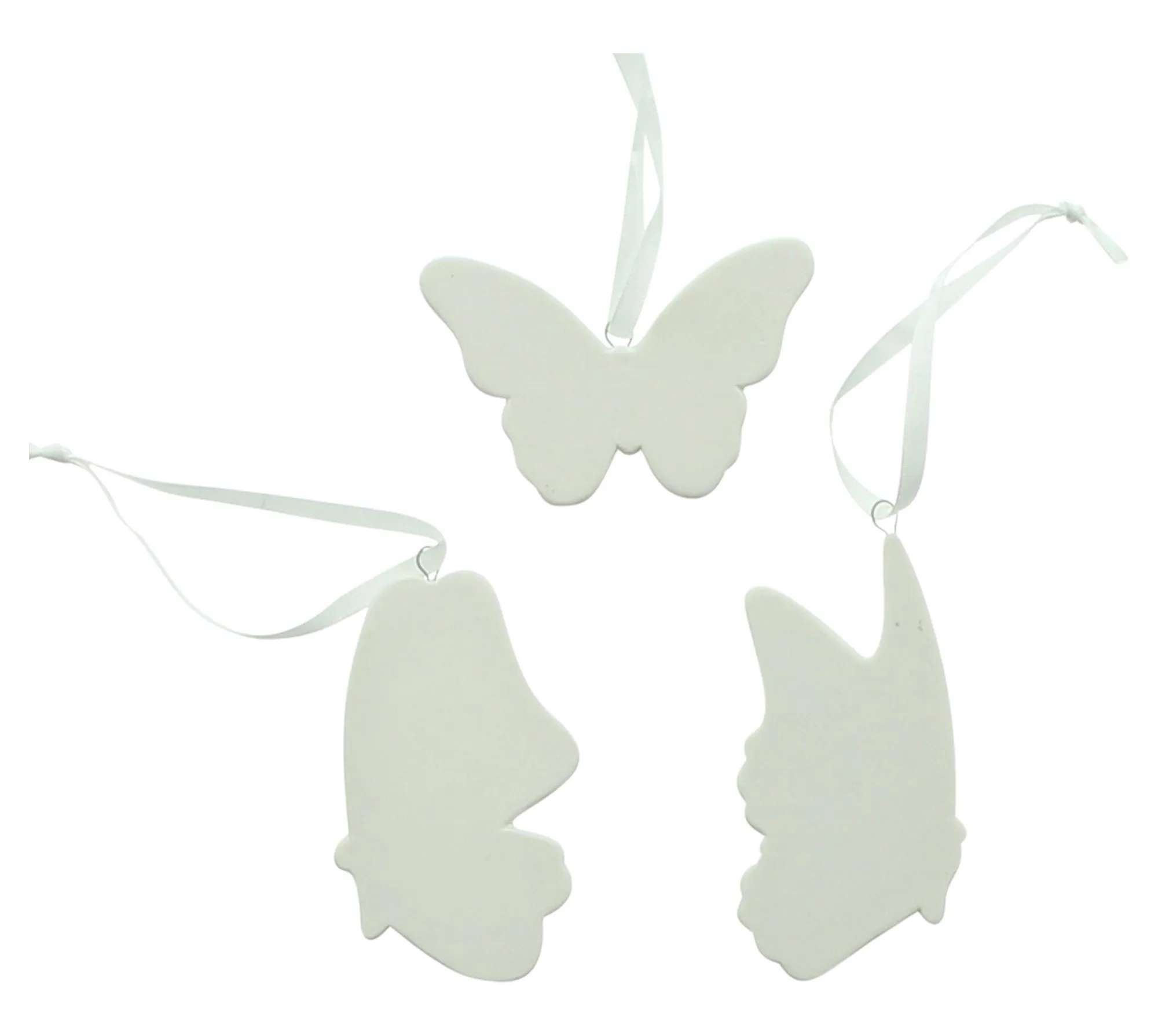Hänger "Schmetterling", 12er Set  im Frank Flechtwaren Online Shop für Österliche Dekohänger kaufen