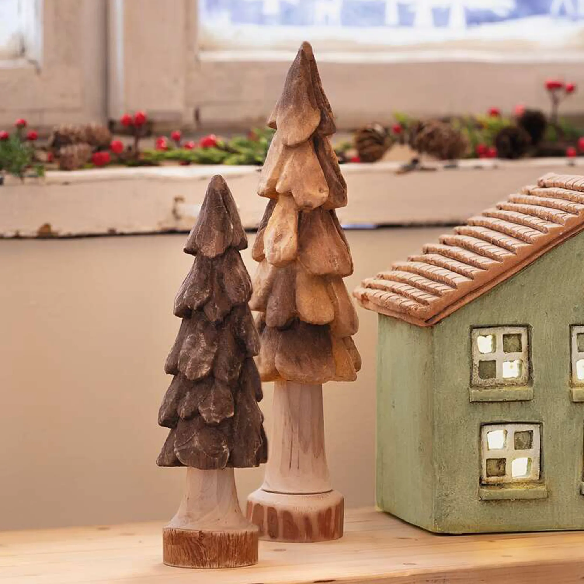 Tanne "Natural", 2er Set  im Frank Flechtwaren Online Shop kaufen