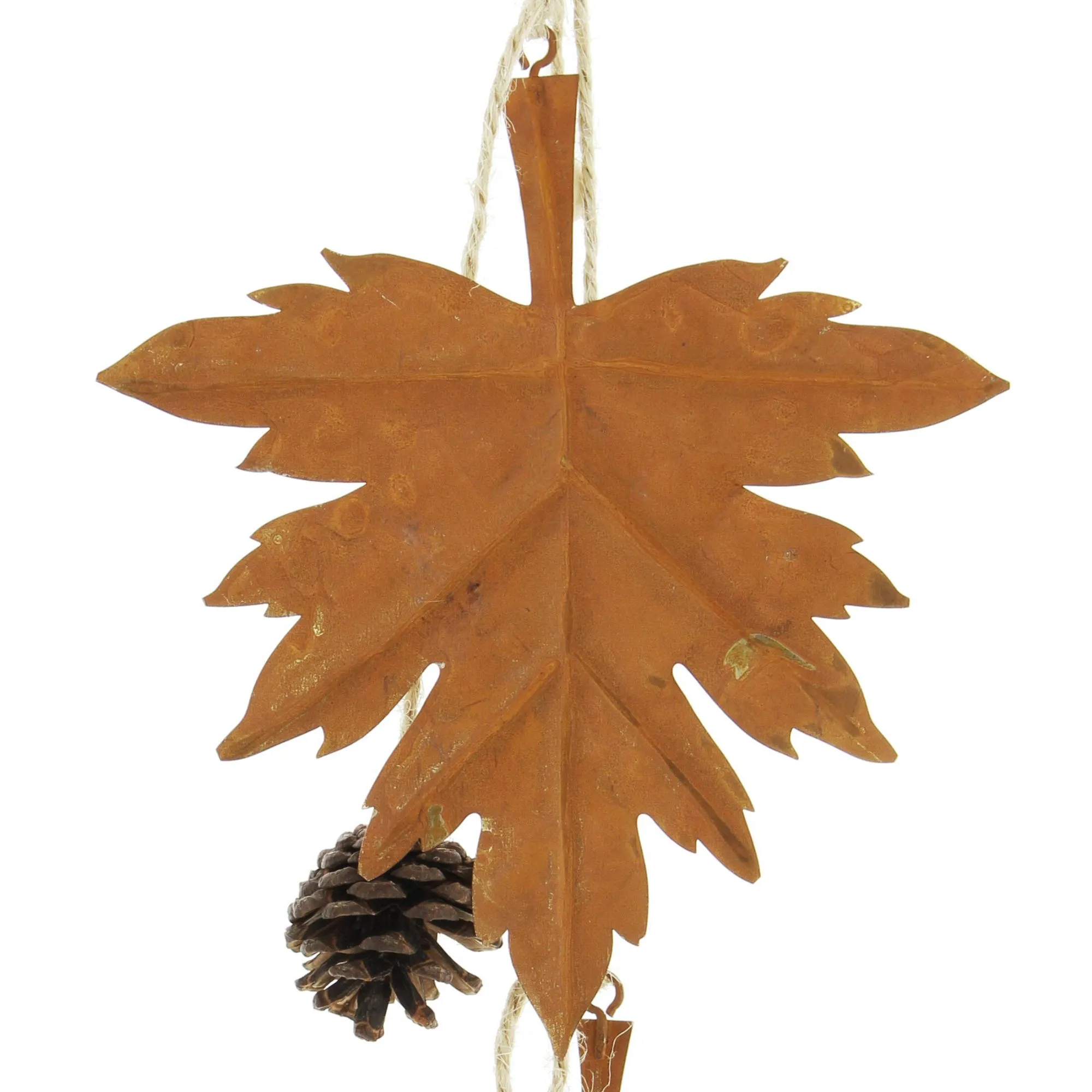 Metallhänger "Herbstblätter", 4er Set  im Frank Flechtwaren Online Shop für Dekohänger kaufen