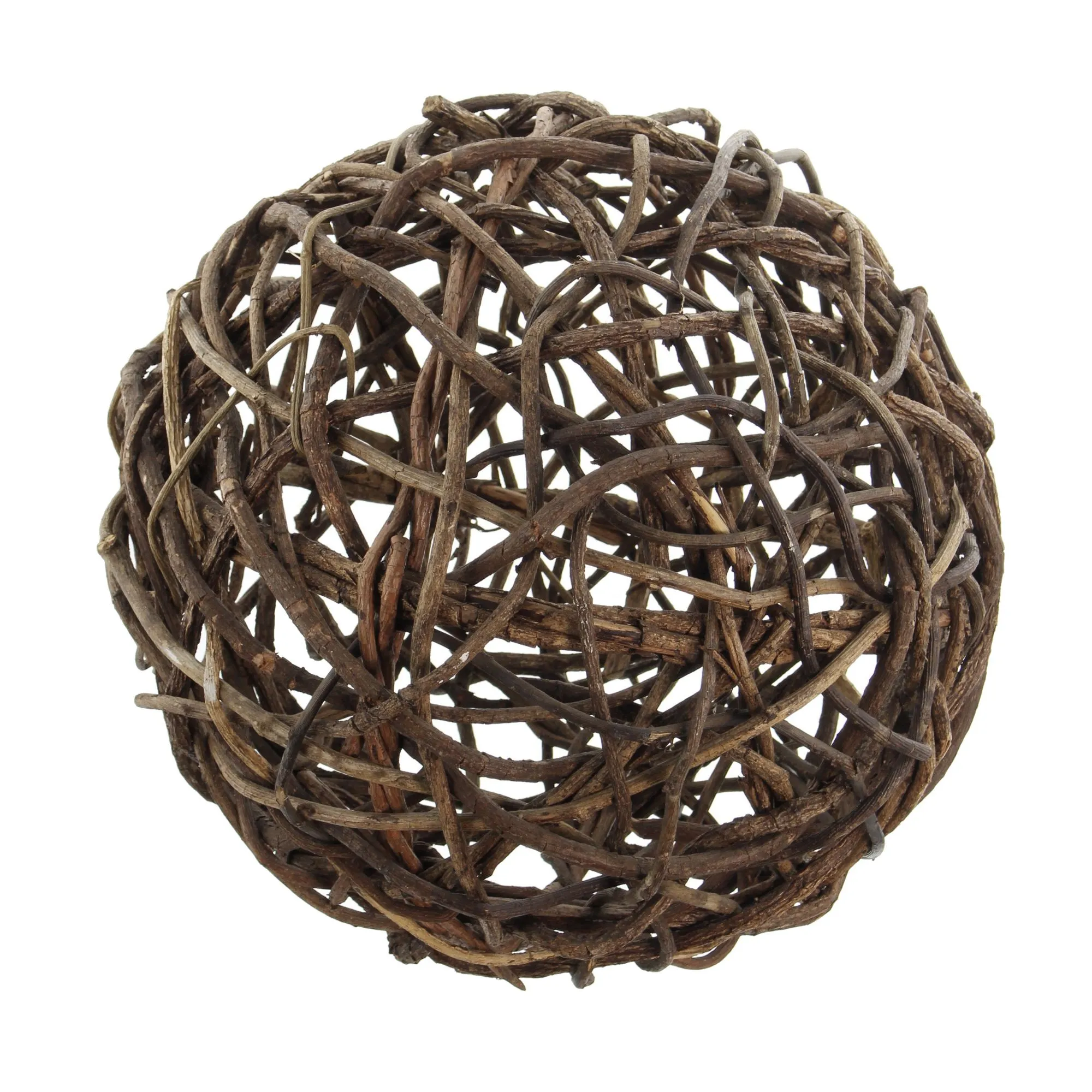 Kugel "Rebenholz"  im Frank Flechtwaren Online Shop für Dekokugeln kaufen