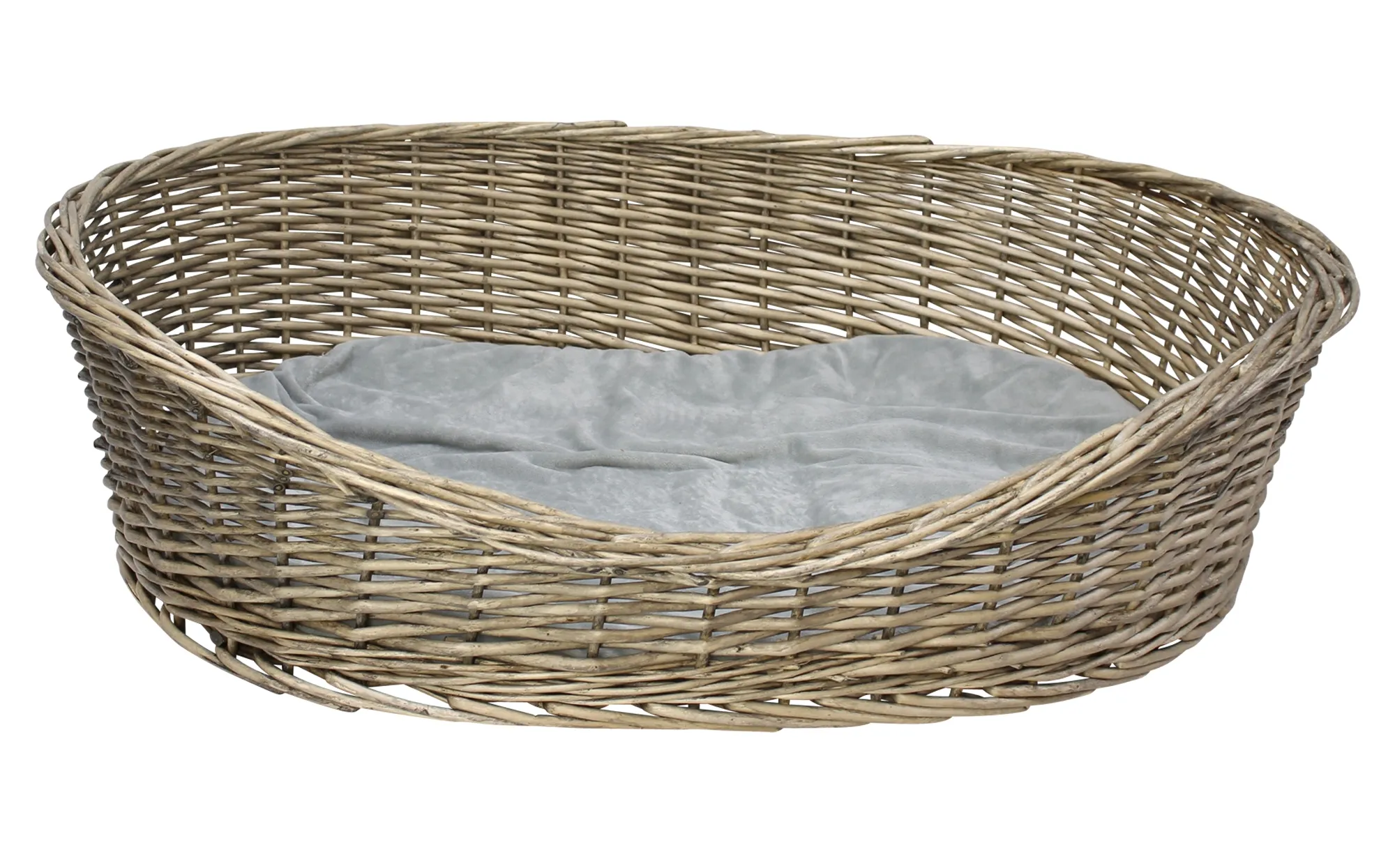 Hundekorb "Grey"  im Frank Flechtwaren Online Shop für Chalet kaufen