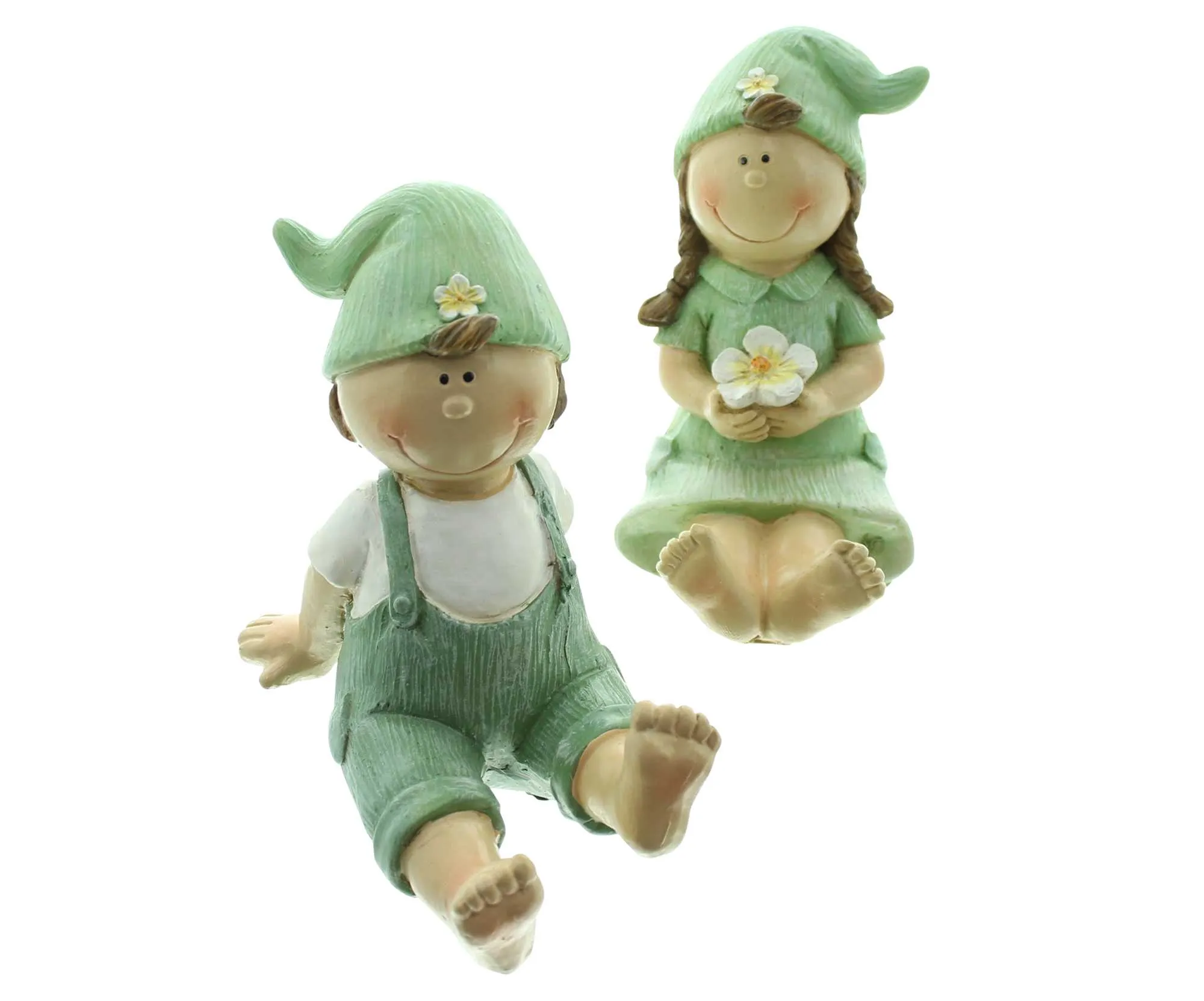 Figur "Mädchen &amp; Junge", 2er Set  im Frank Flechtwaren Online Shop für Dekofiguren kaufen