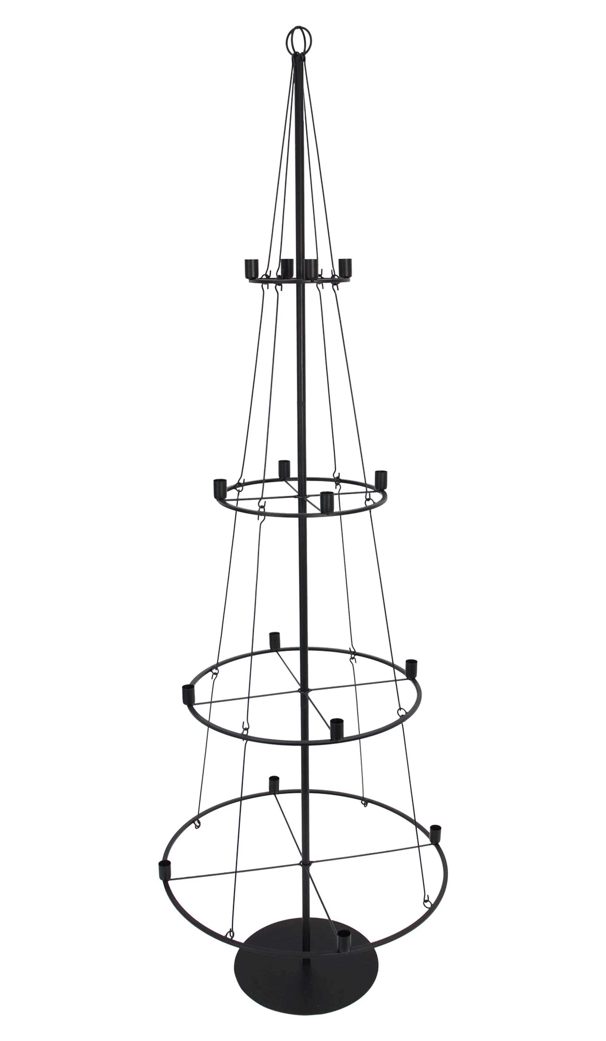Metallbaum "Pyramide", groß  im Frank Flechtwaren Online Shop für Tannenbäume kaufen