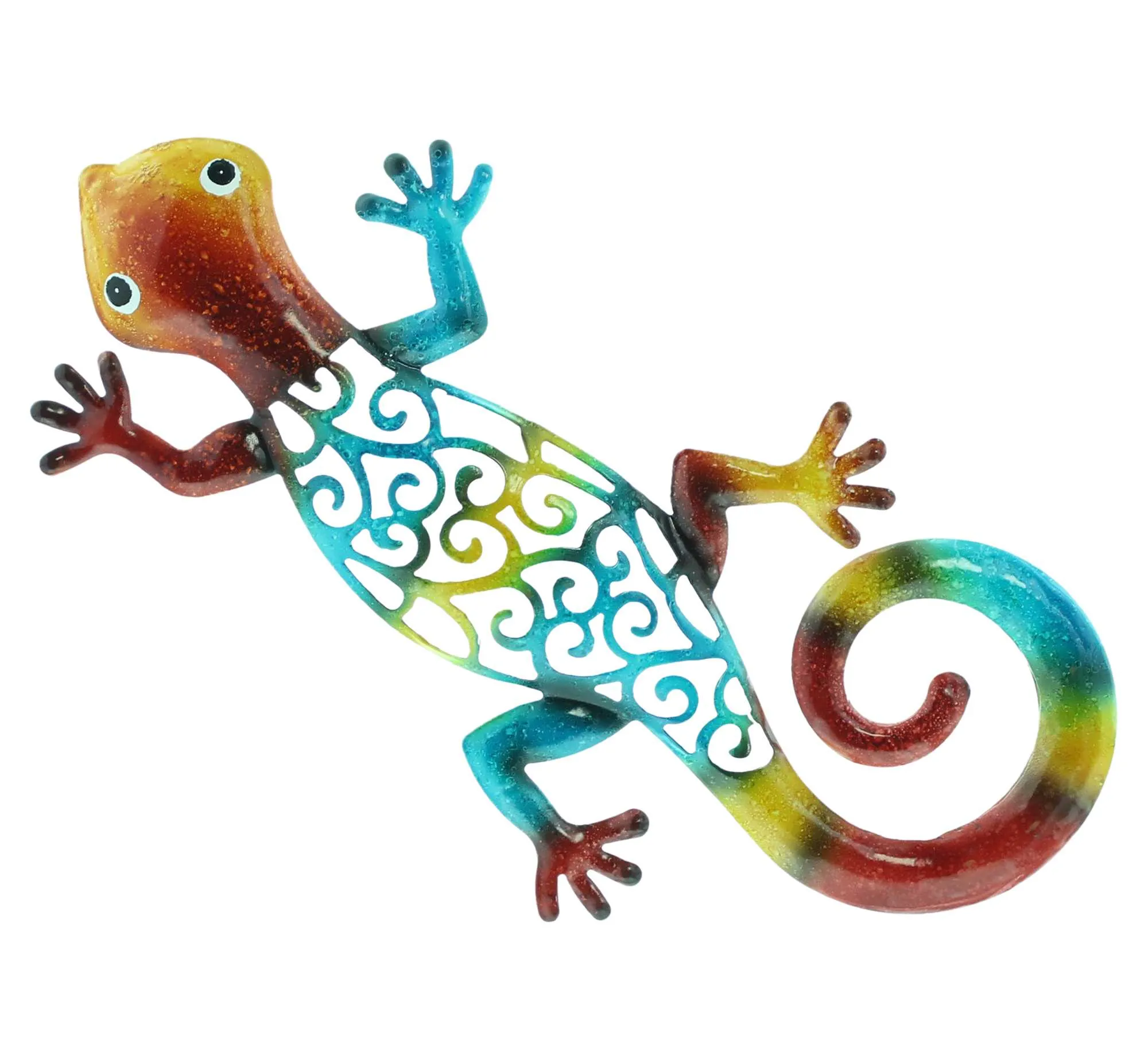 Gecko "Rainbow"  im Frank Flechtwaren Online Shop für Wanddeko kaufen