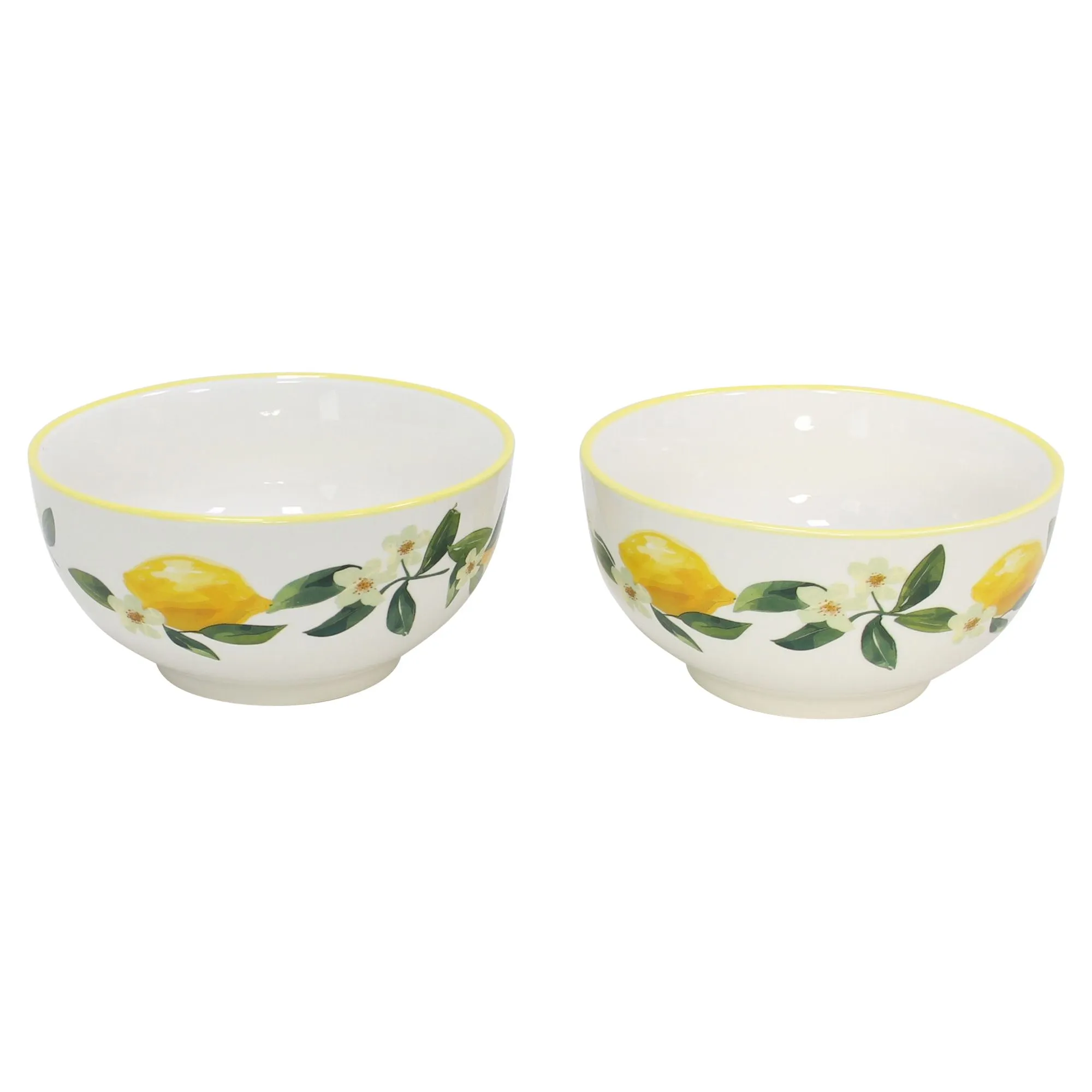 Schüssel "Summer Feeling", 2er Set  im Frank Flechtwaren Online Shop für Lemon Sorbet kaufen