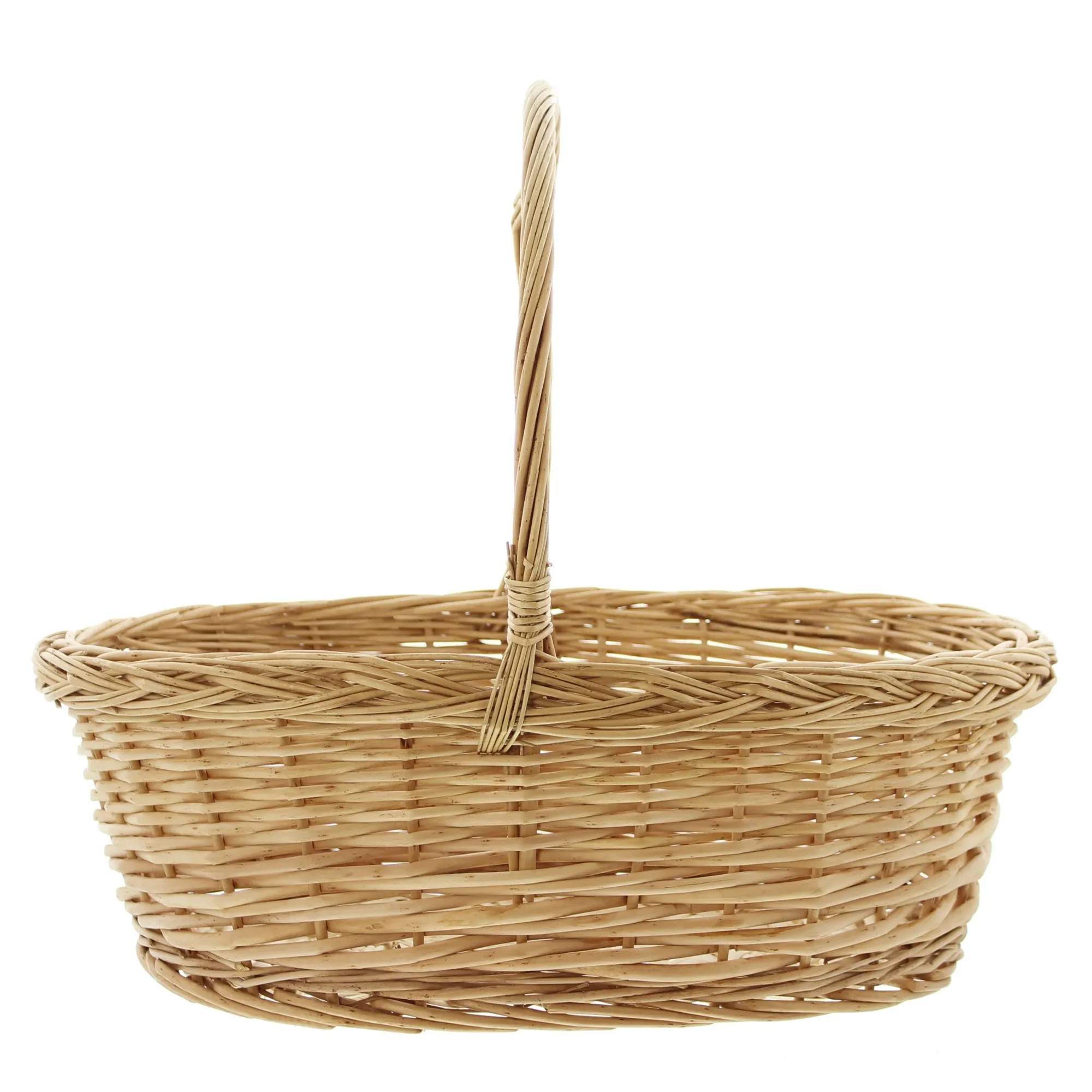 Bügelkorb "Naturweiß", groß  im Frank Flechtwaren Online Shop für Bügelkörbe kaufen