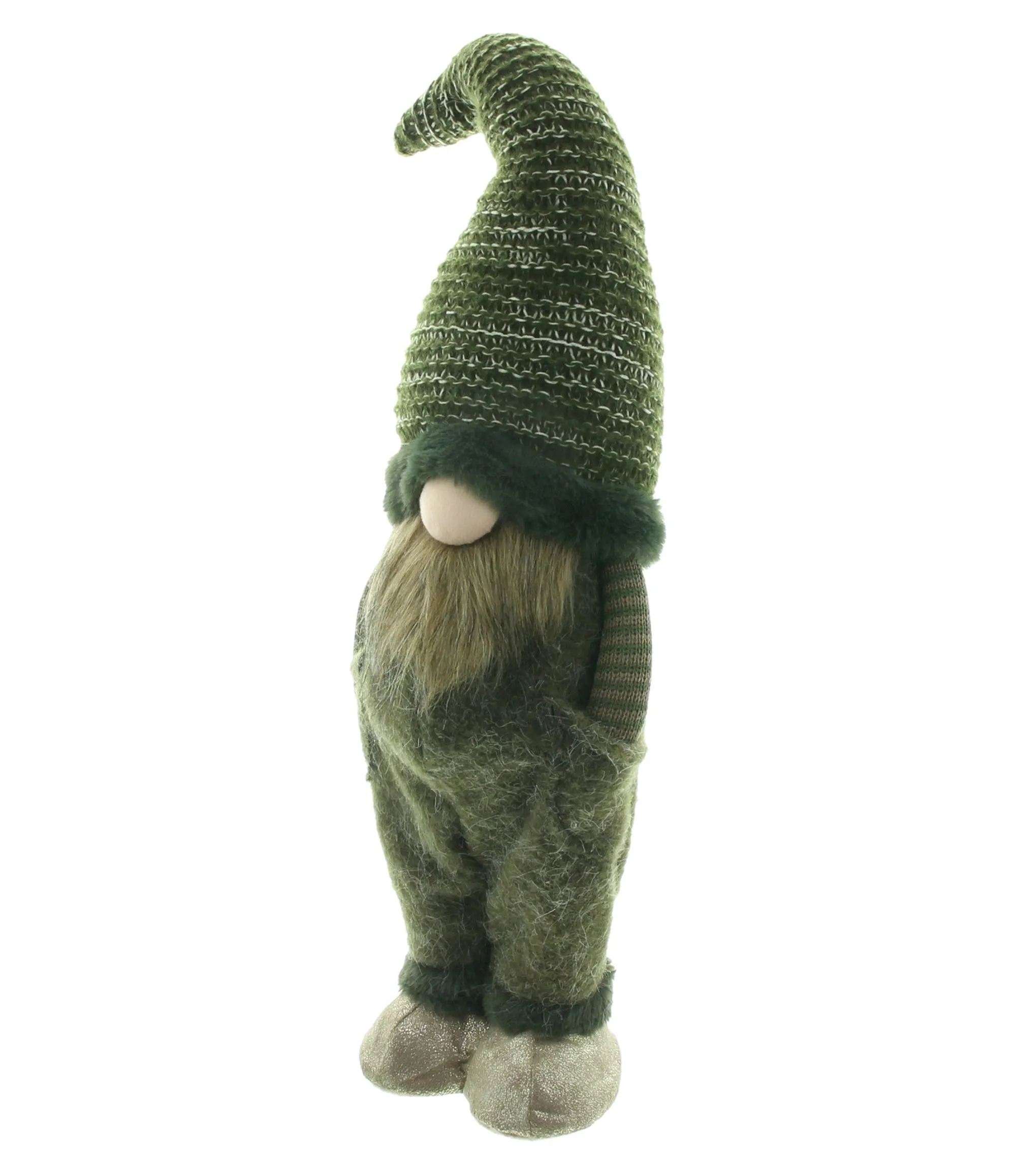 Wichtel "Strickmütze"  im Frank Flechtwaren Online Shop für Herbstliche Dekofiguren kaufen