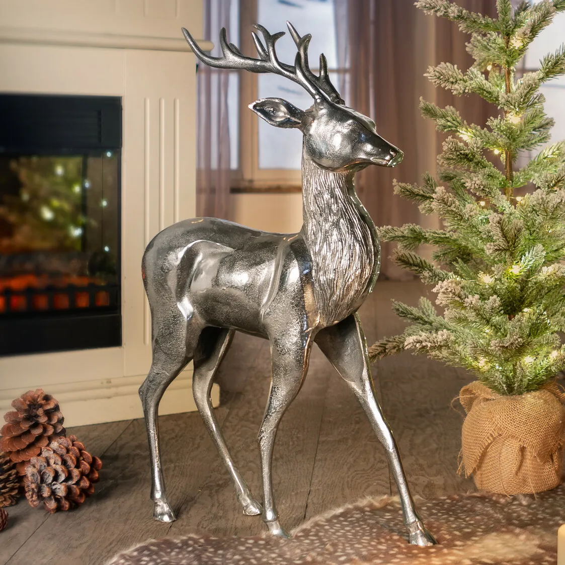 Hirsch, groß  im Frank Flechtwaren Online Shop für For Animal Lovers kaufen