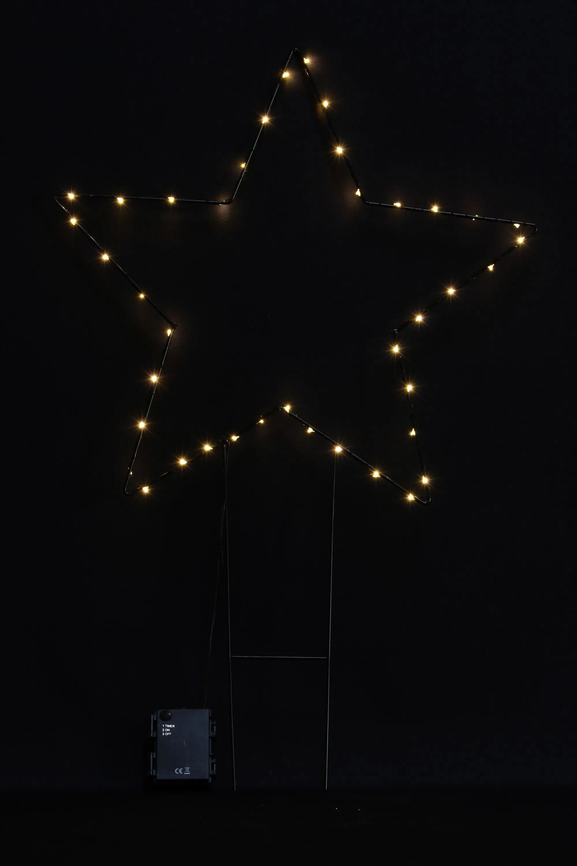 LED-Gartenstecker "Stern"  im Frank Flechtwaren Online Shop für Gartenbeleuchtung kaufen