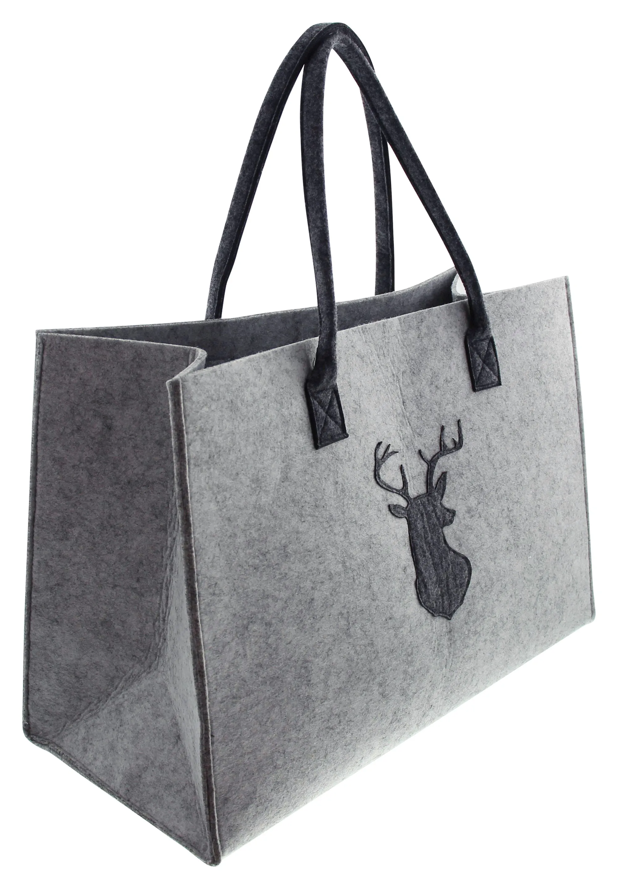 Filztasche "Hirsch"  im Frank Flechtwaren Online Shop für Geschenktaschen &amp; -säckchen kaufen