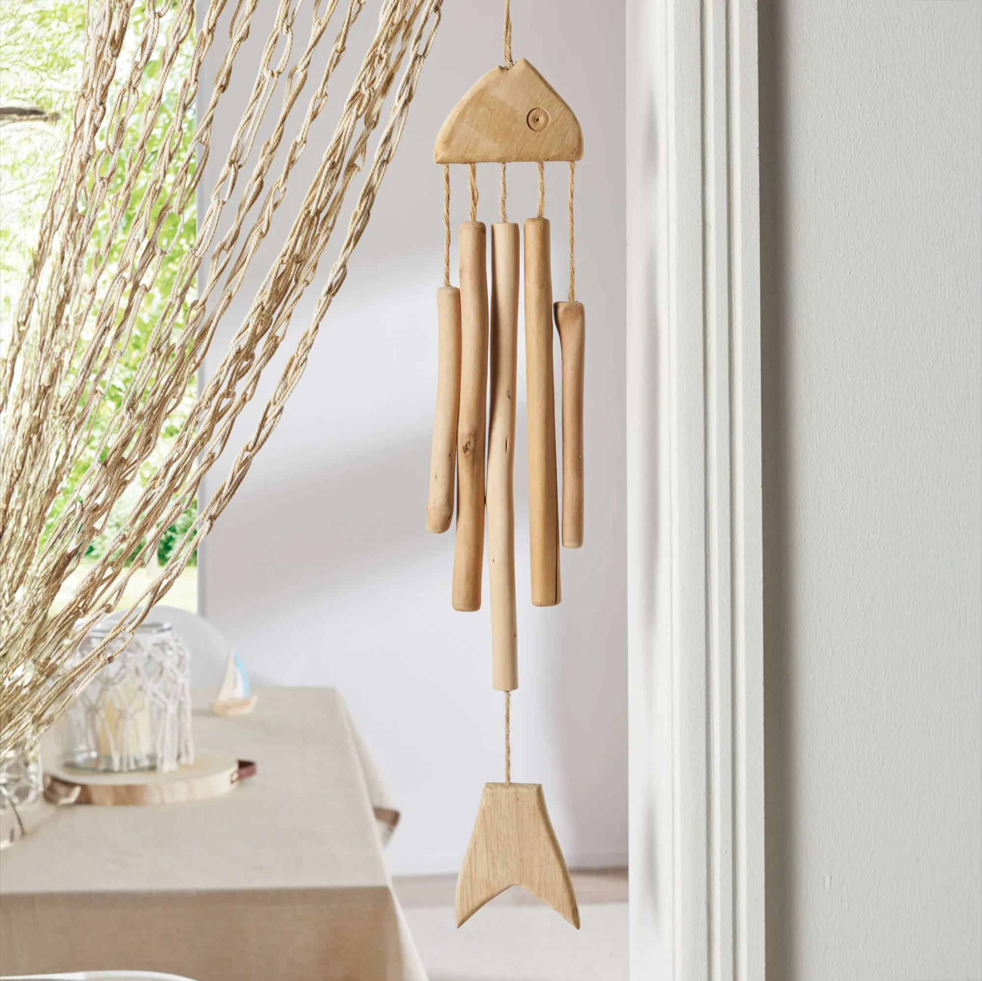 Windspiel "Fisch"  im Frank Flechtwaren Online Shop kaufen
