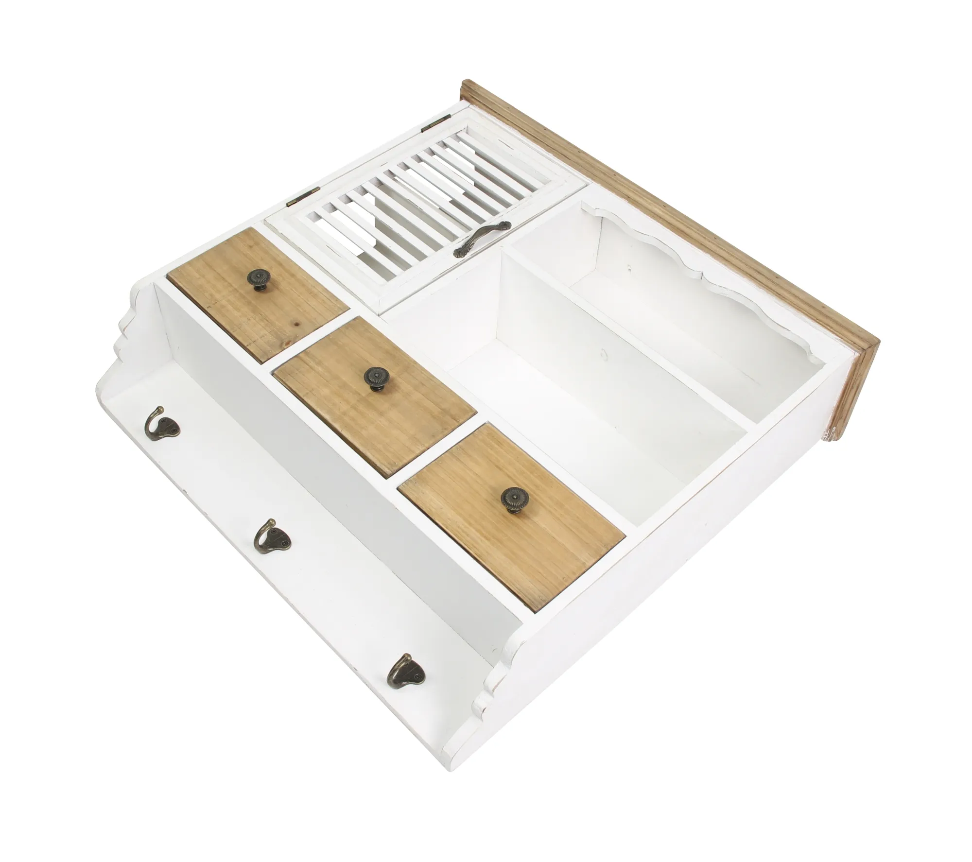 Hängeschrank "White Cottage"  im Frank Flechtwaren Online Shop für Landhaus-Flair kaufen