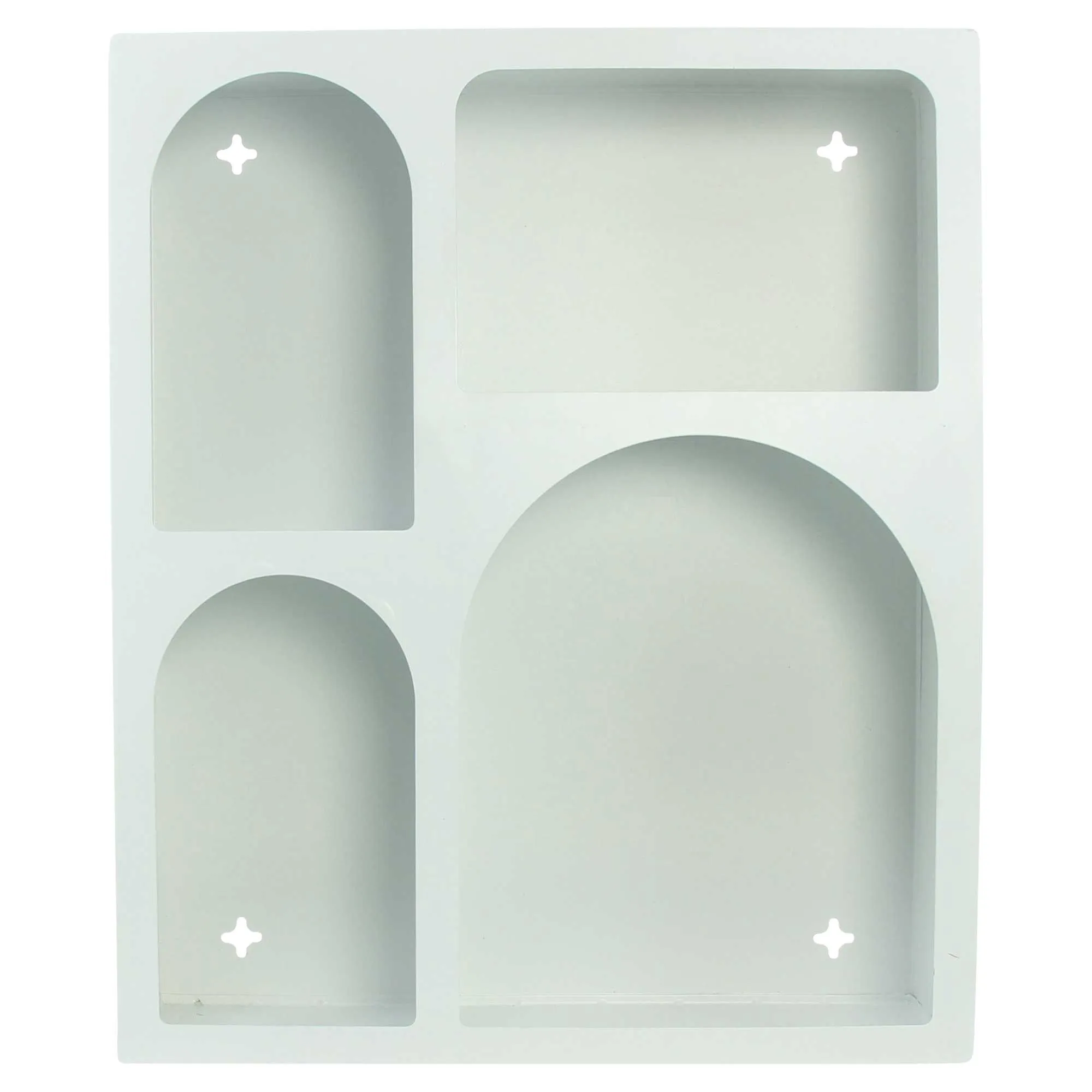 Wandregal "Classic White"  im Frank Flechtwaren Online Shop für Regale kaufen