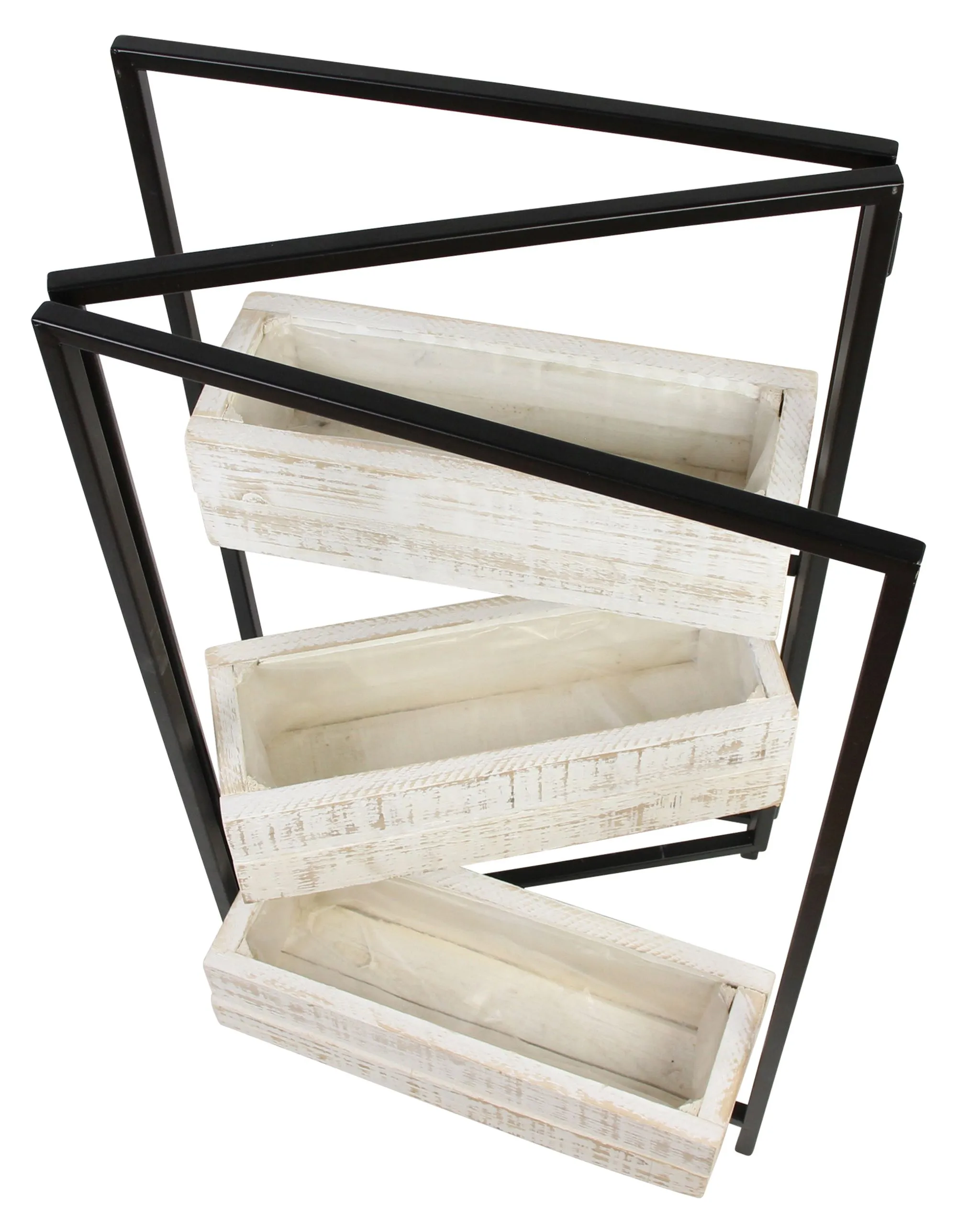 Pflanz-Paravent "Modern Shabby"  im Frank Flechtwaren Online Shop für Pflanztöpfe kaufen