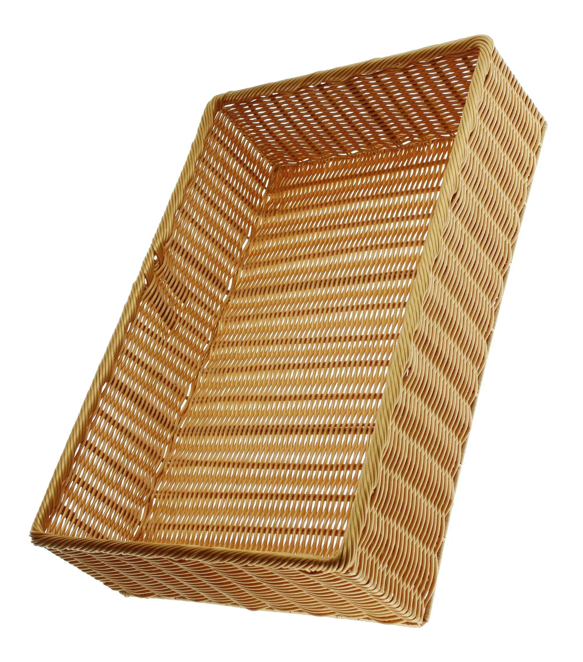 Auslagekorb "Poly", 60 x 40 x 15 cm  im Frank Flechtwaren Online Shop für Ladendeko kaufen