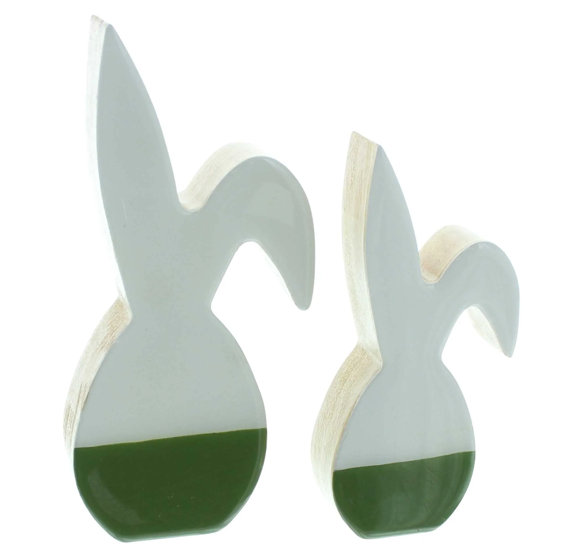 Hase "Two-Tone", 2er Set  im Frank Flechtwaren Online Shop für Hasen &amp; Co kaufen