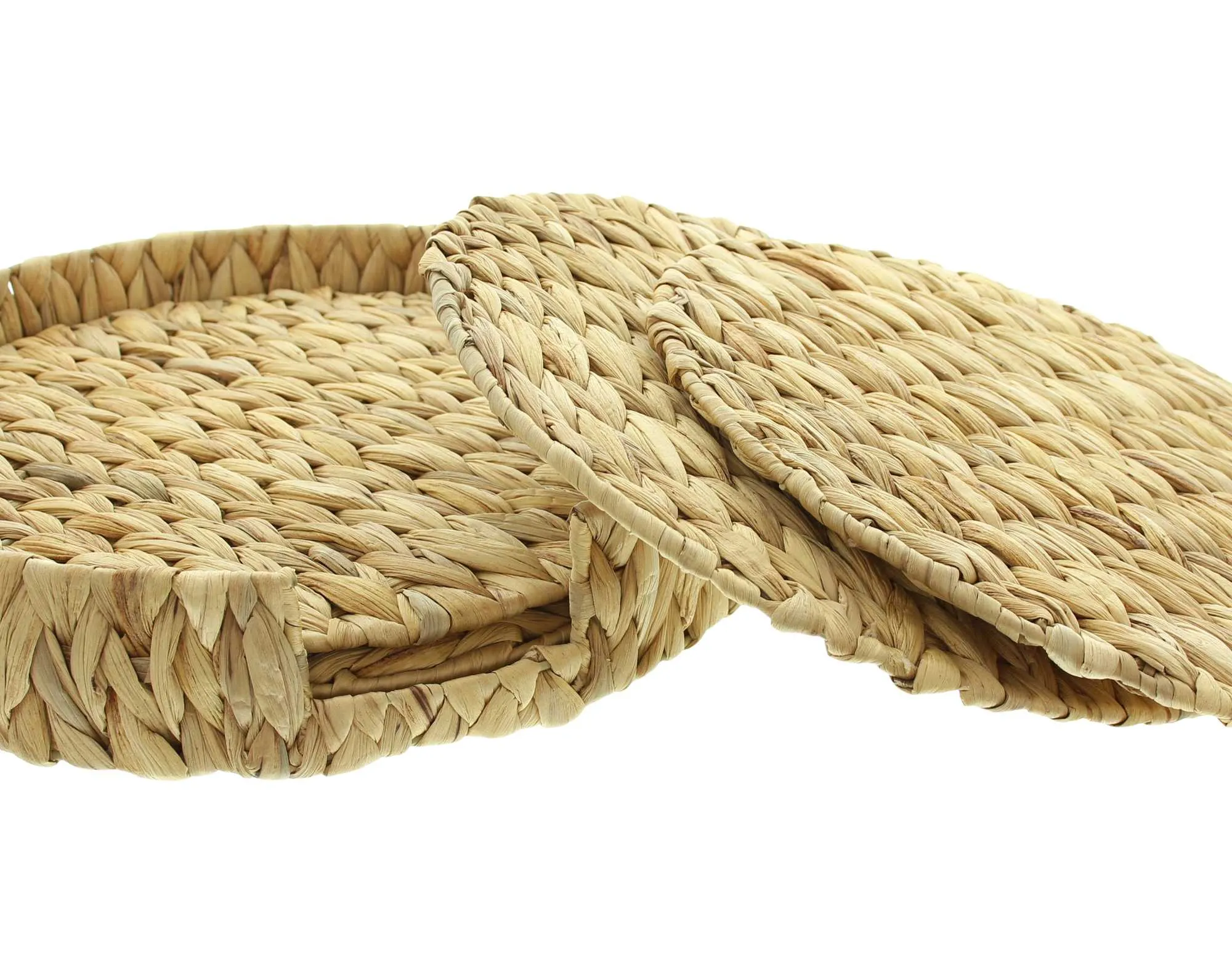 Platzteller-Set "Wasserhyazinthe", 5tlg.  im Frank Flechtwaren Online Shop für Landhaus-Flair kaufen