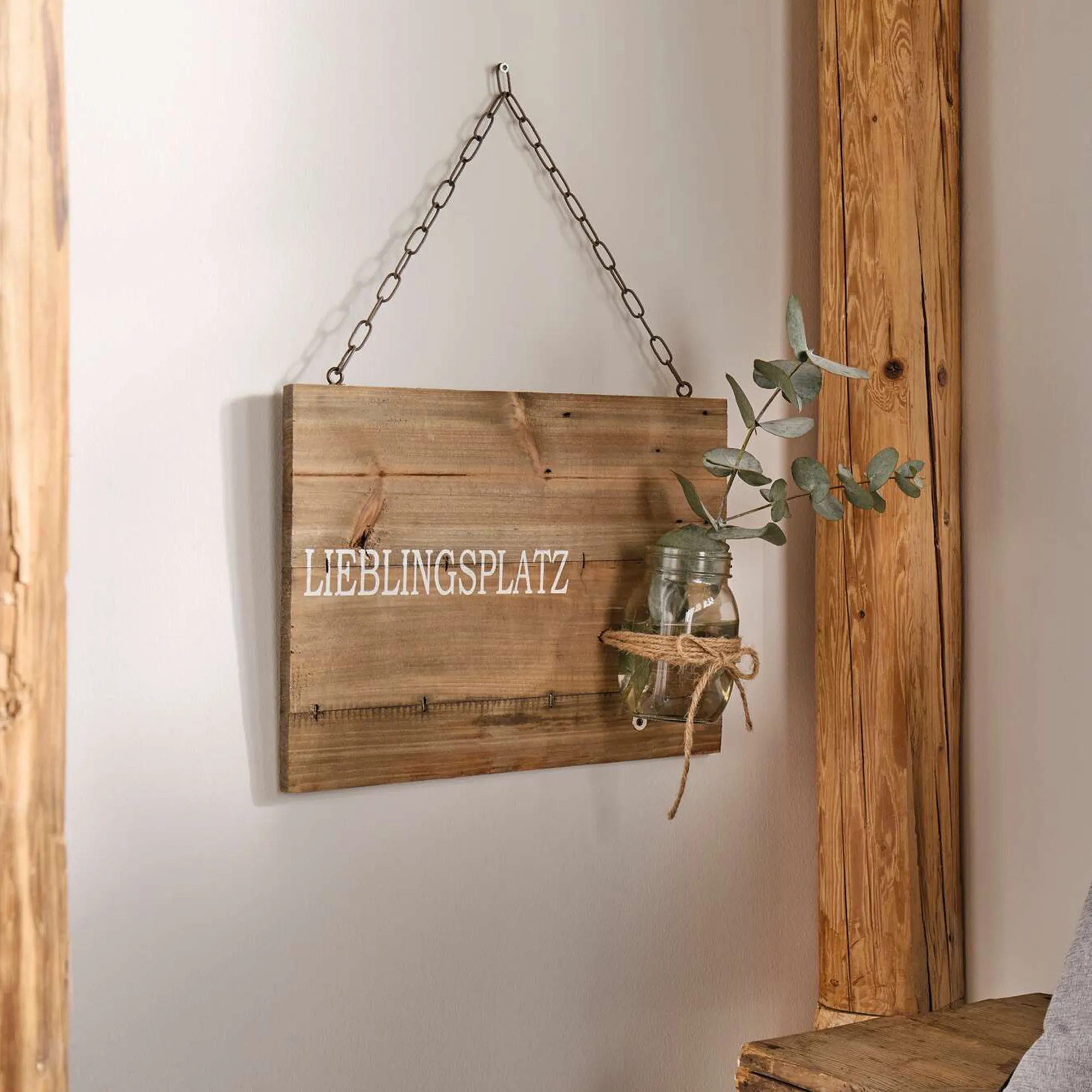Schild "Lieblingsplatz"  im Frank Flechtwaren Online Shop für Dekohänger kaufen