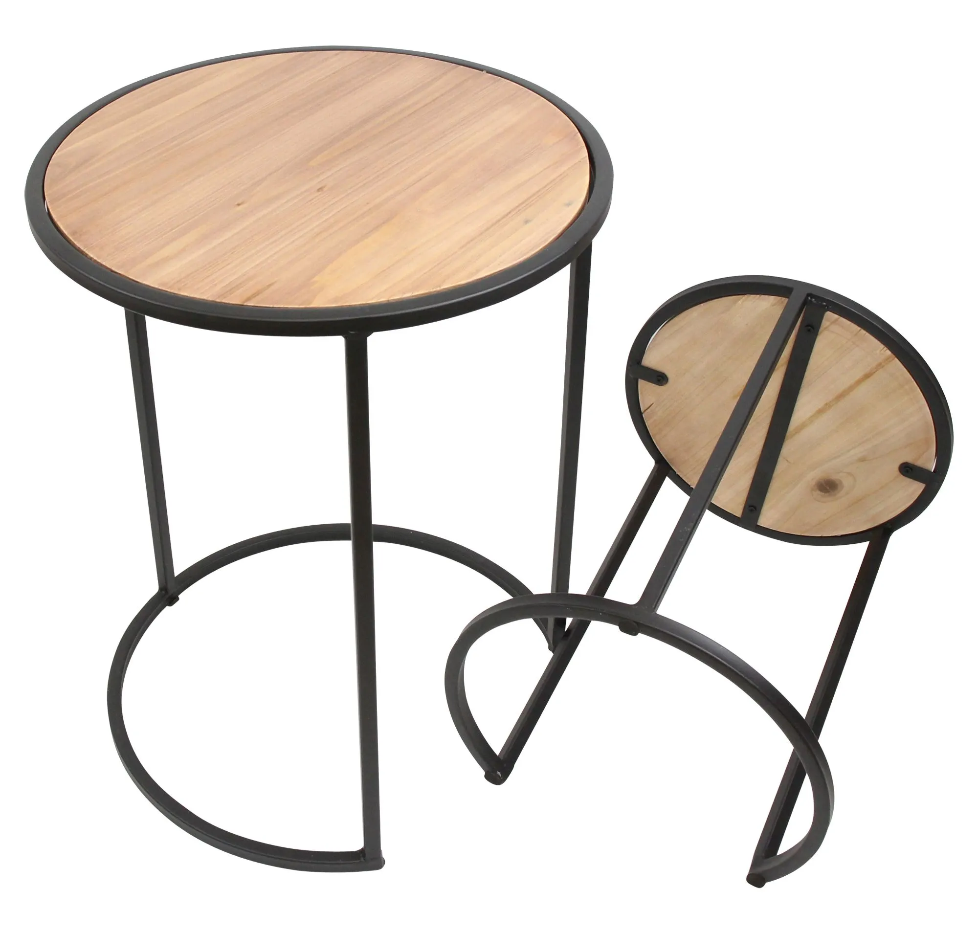 Beistelltisch "Circle", 2er Set  im Frank Flechtwaren Online Shop für Tische kaufen