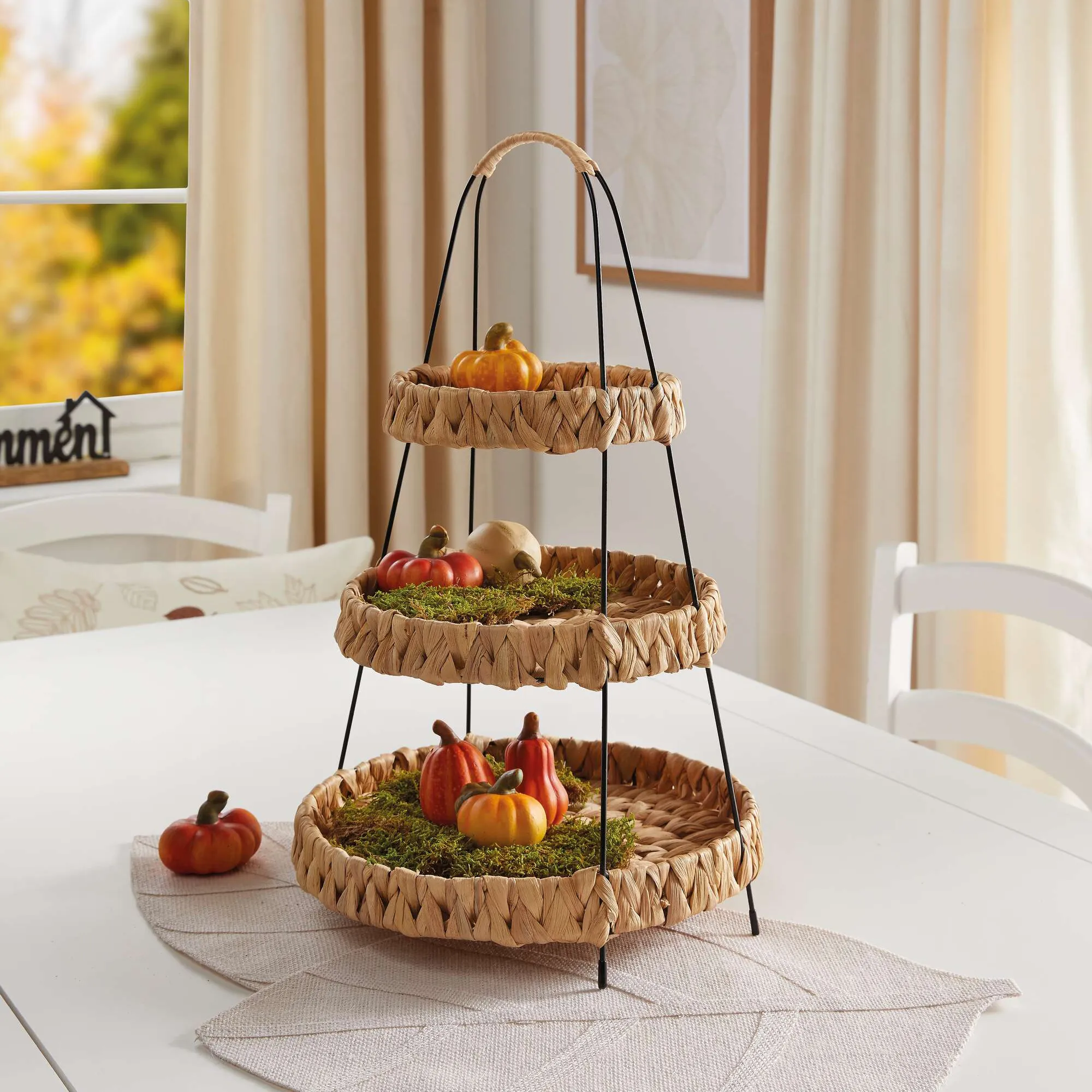 Etagere "Wasserhyazinthe"  im Frank Flechtwaren Online Shop kaufen