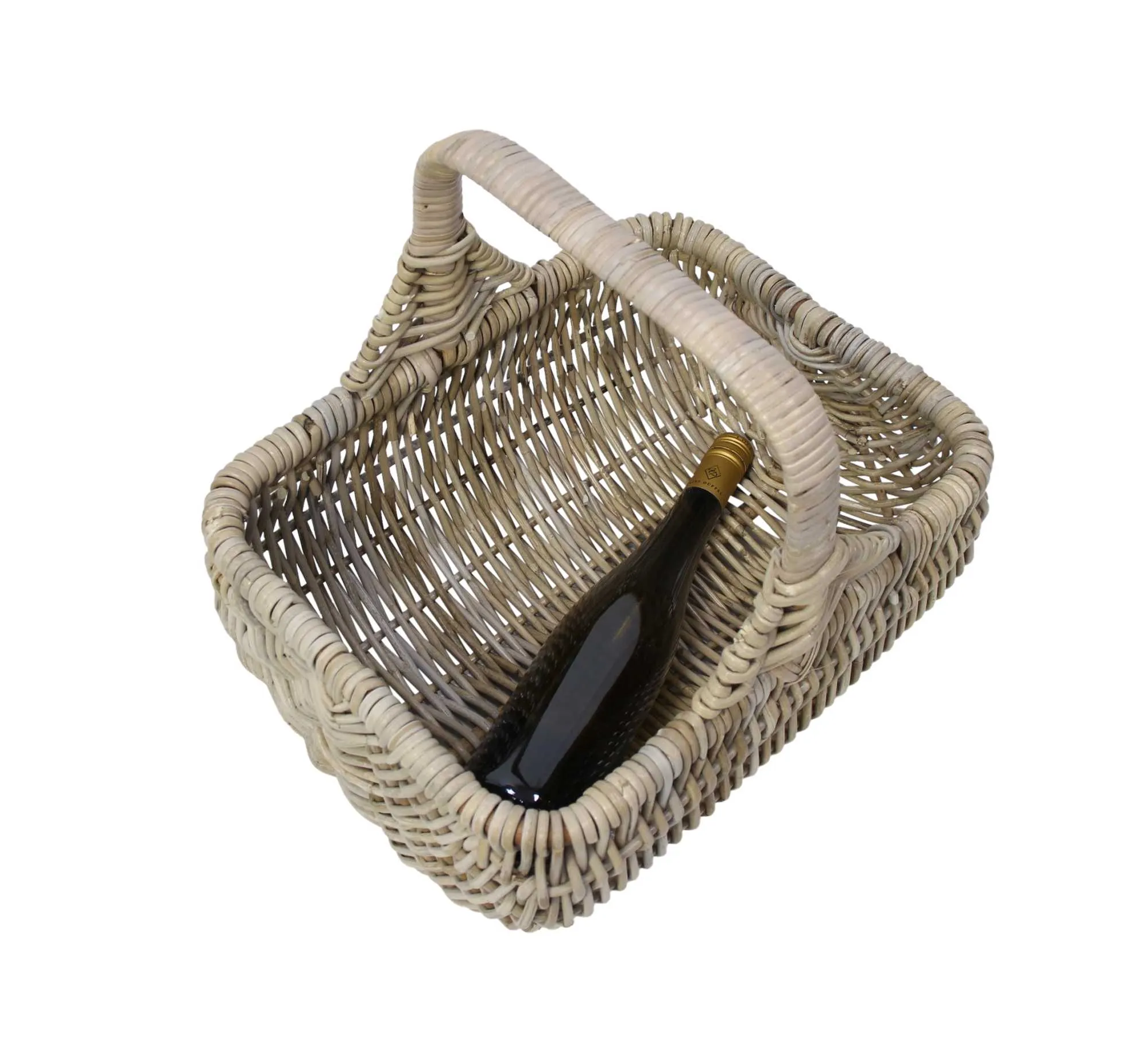 Einkaufskorb "Rattan"  im Frank Flechtwaren Online Shop für Küche kaufen