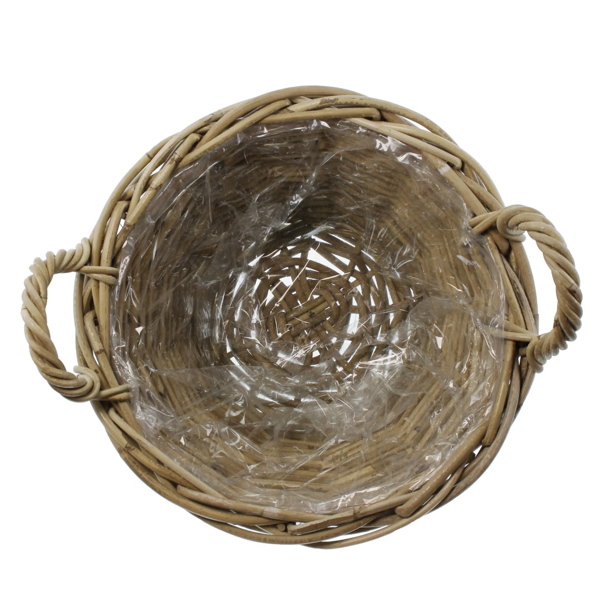 Pflanzkorb "Rattan", mittel  im Frank Flechtwaren Online Shop für Pflanzkörbe kaufen