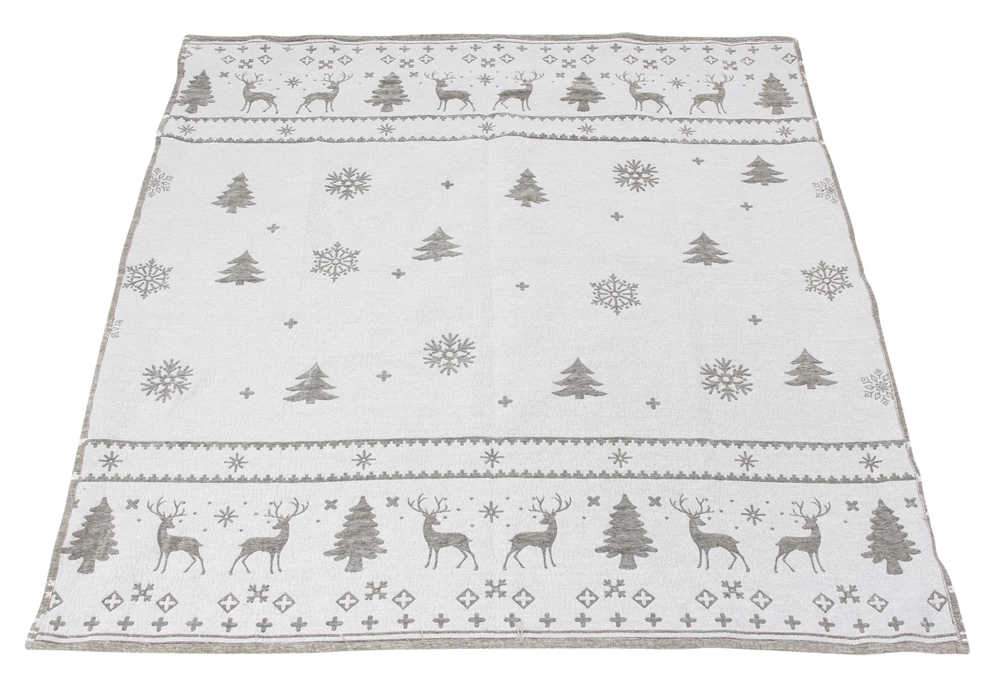 Kuscheldecke "Nordischer Winter"  im Frank Flechtwaren Online Shop für Naturverbunden kaufen
