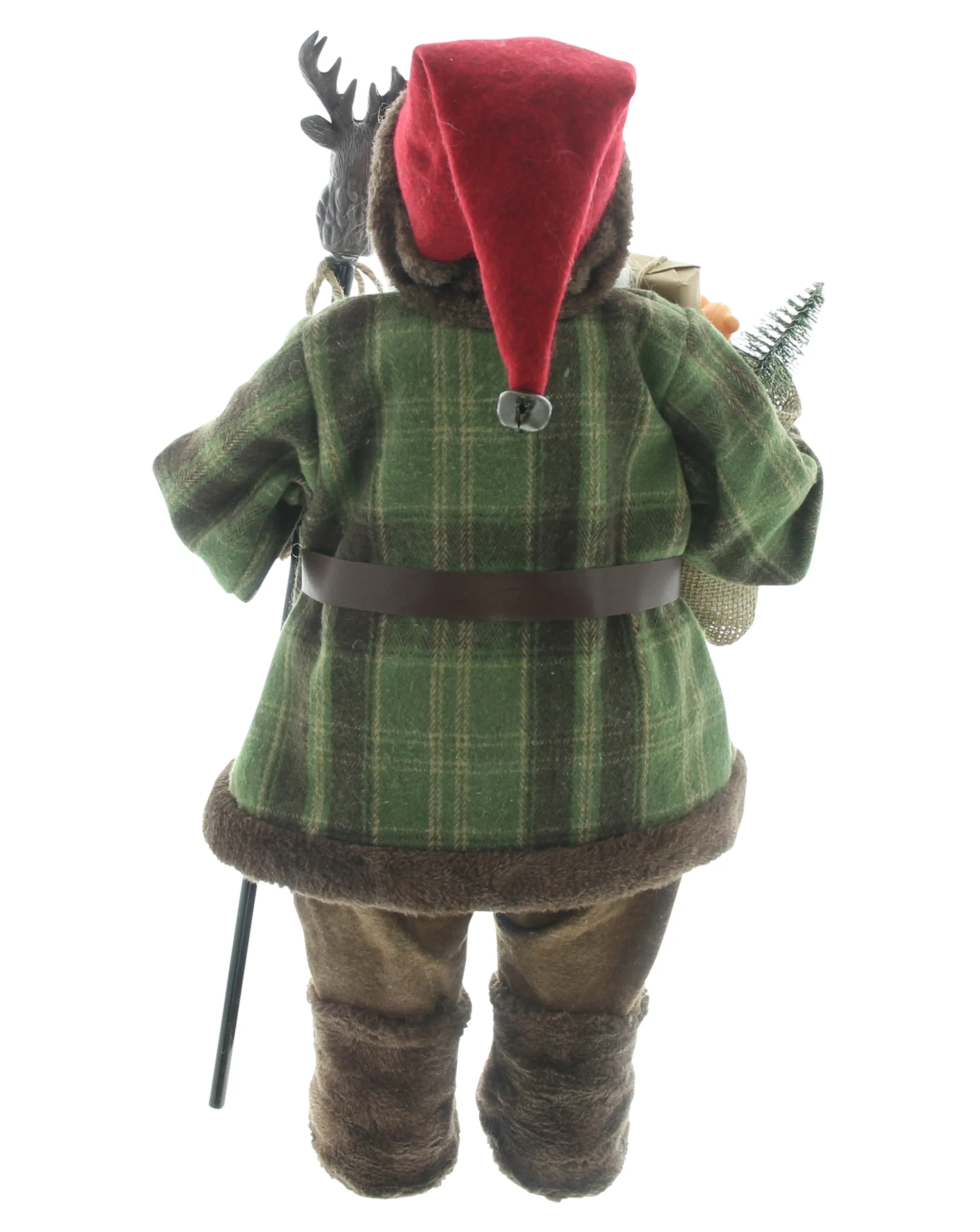 Figur "Santa mit Stab"  im Frank Flechtwaren Online Shop für Weihnachtsmänner kaufen