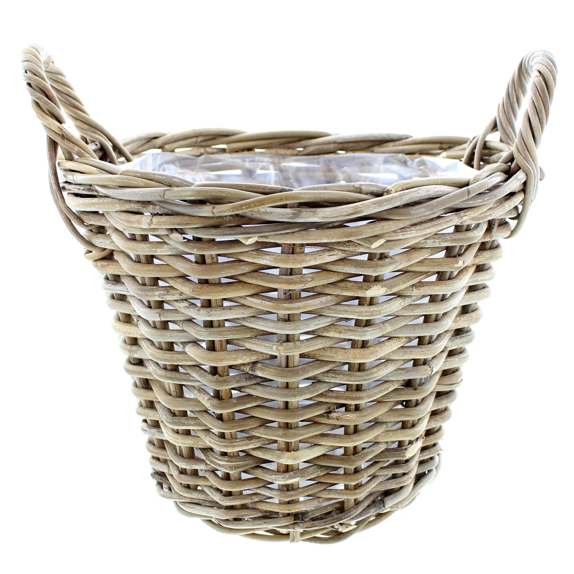 Pflanzkorb "Rattan", groß  im Frank Flechtwaren Online Shop für Pflanzkörbe kaufen