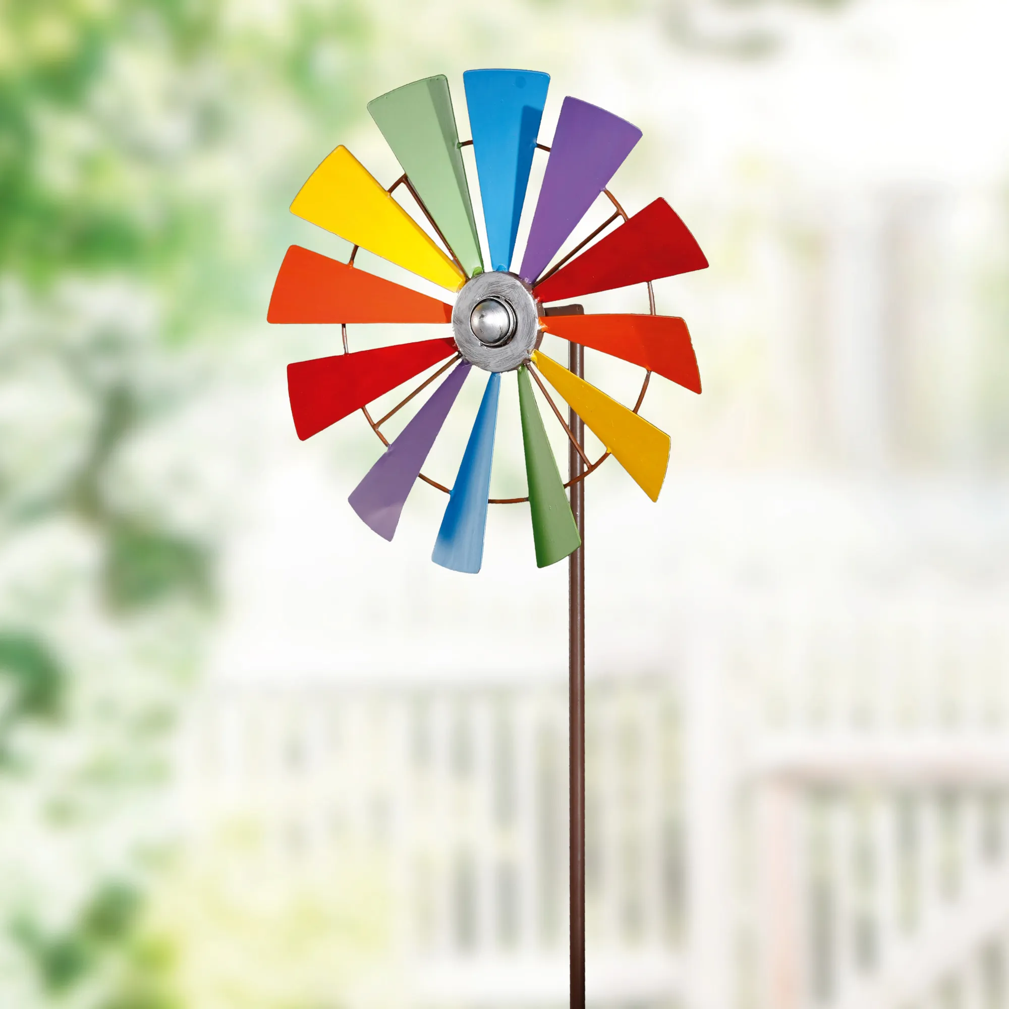 Windrad "Regenbogen"  im Frank Flechtwaren Online Shop kaufen