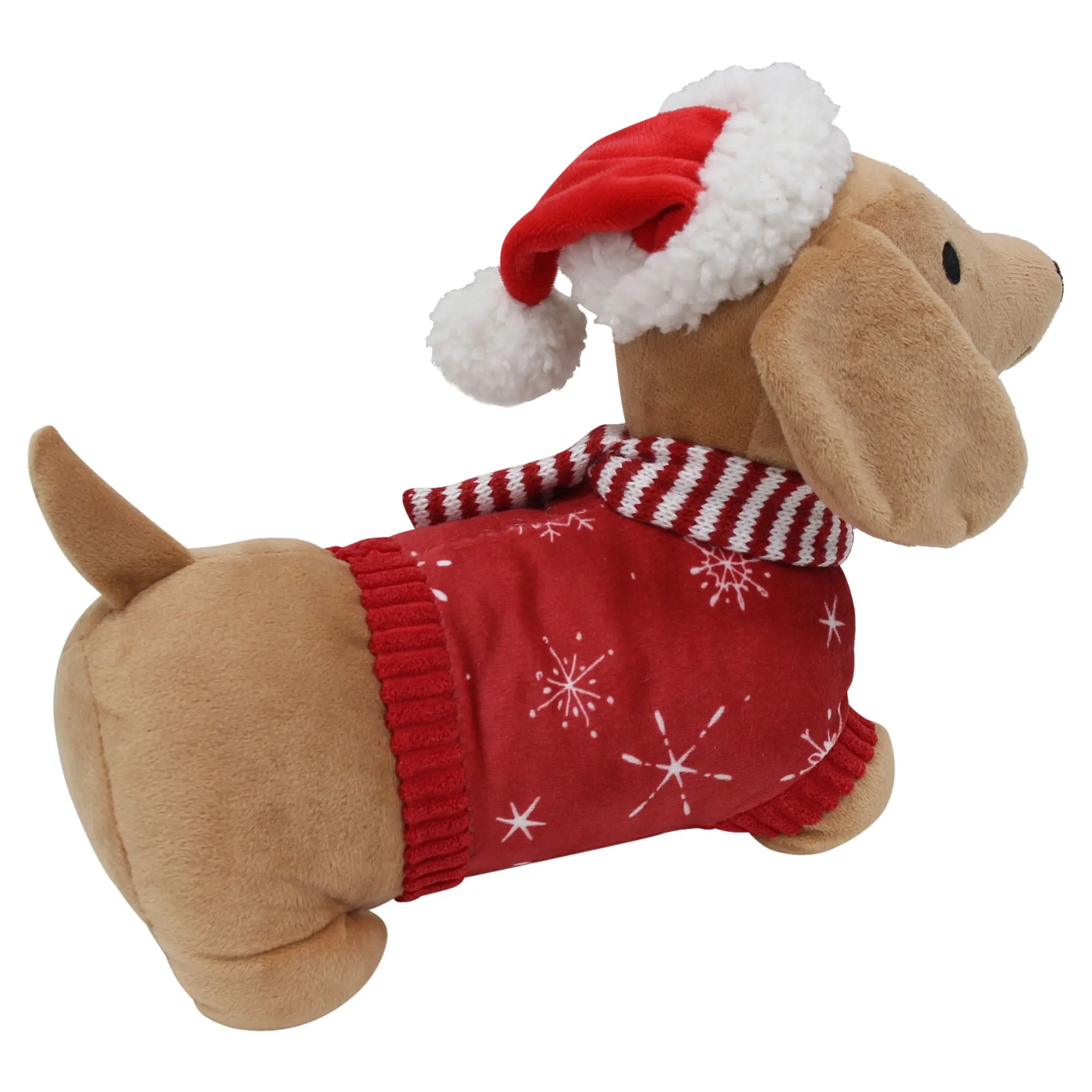 Türstopper "Weihnachtsdackel"  im Frank Flechtwaren Online Shop für Auf den Dackel gekommen kaufen