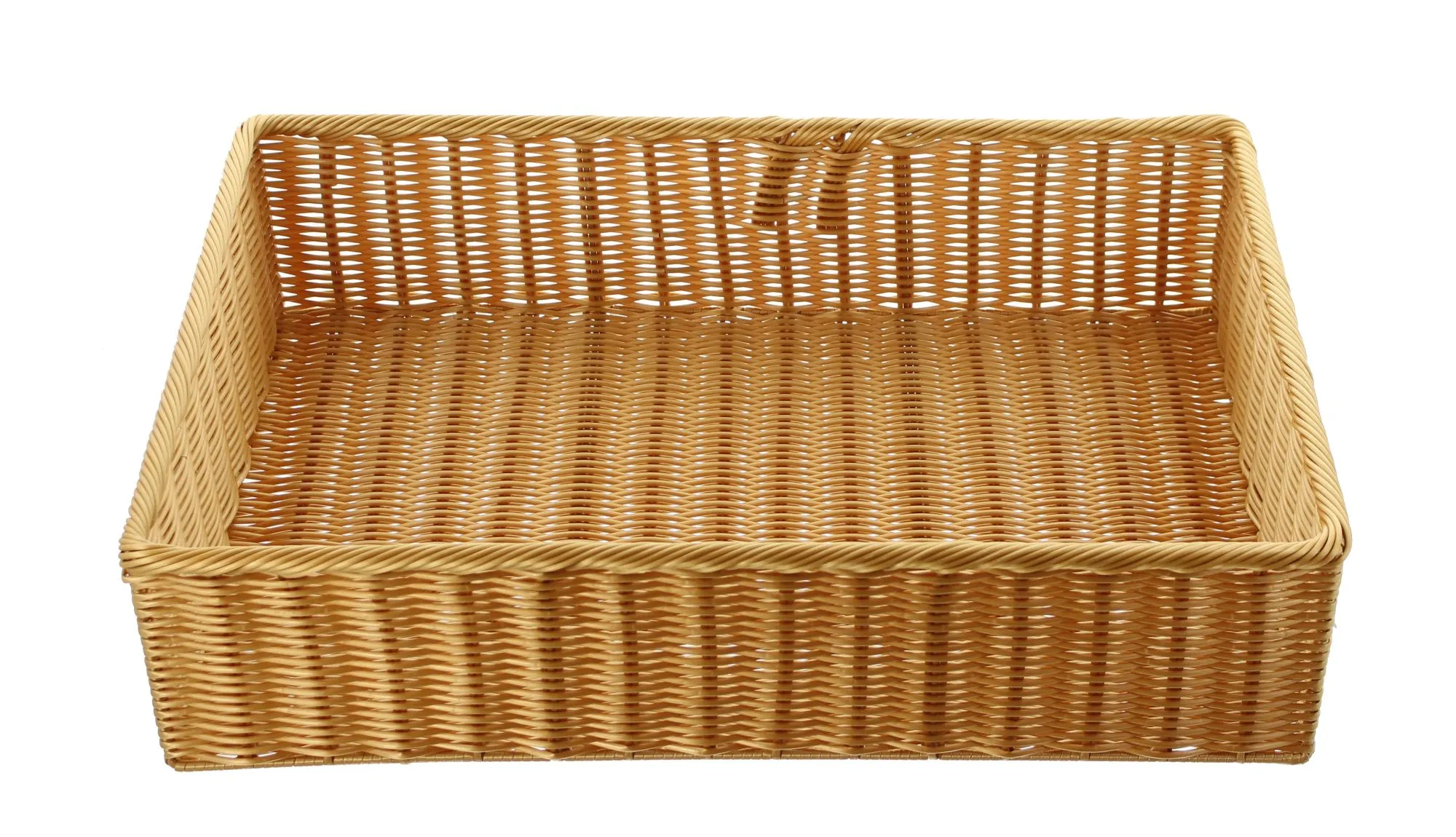 Auslagekorb "Poly", 60 x 40 x 15 cm  im Frank Flechtwaren Online Shop für Ladendeko kaufen