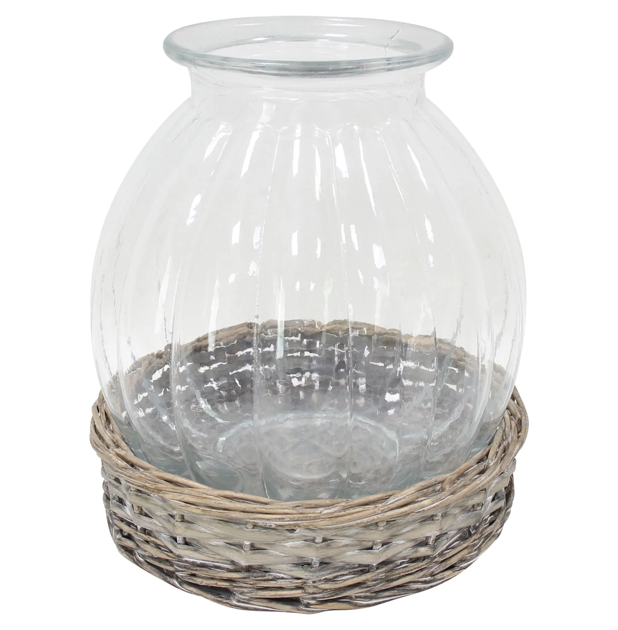 Vase "Nostalgie"  im Frank Flechtwaren Online Shop für Tischlein deck dich kaufen