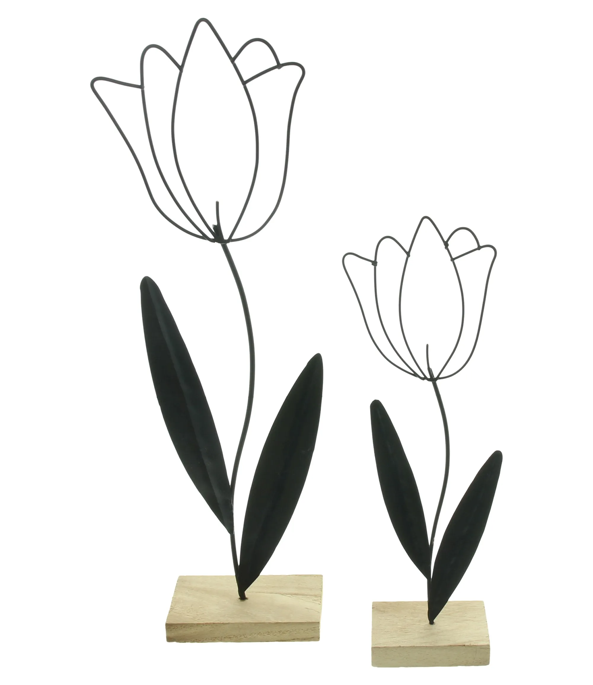 Tulpe "Modern", 2er Set  im Frank Flechtwaren Online Shop für Dekosäulen kaufen