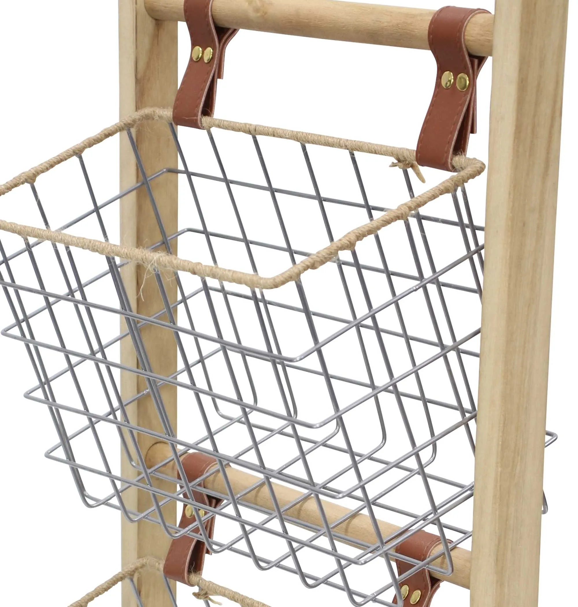 Drahtkorb-Regal "My Storage"  im Frank Flechtwaren Online Shop für Landhaus-Flair kaufen