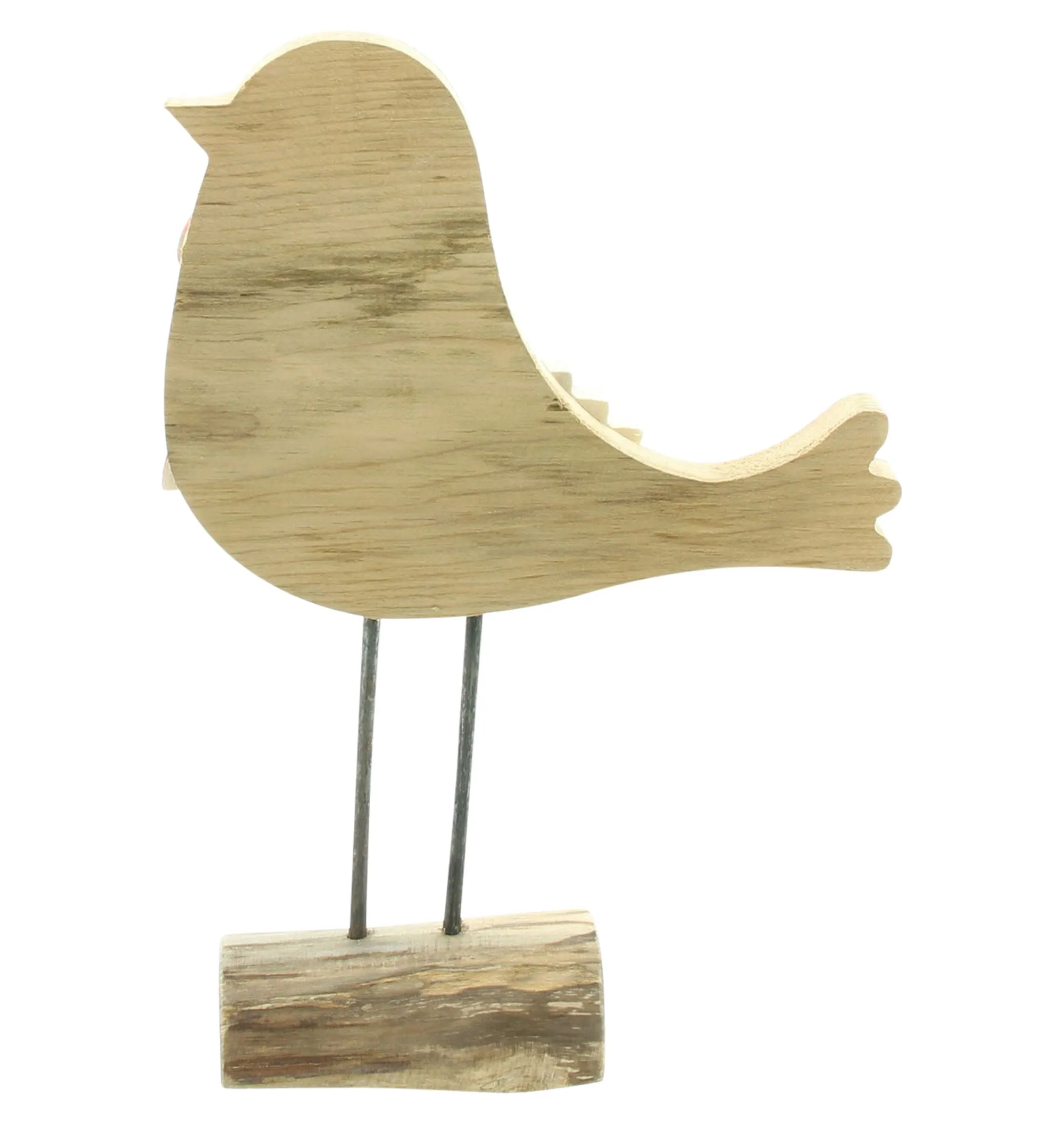 Figur "Wintervogel"  im Frank Flechtwaren Online Shop für Weihnachtliche Dekofiguren kaufen