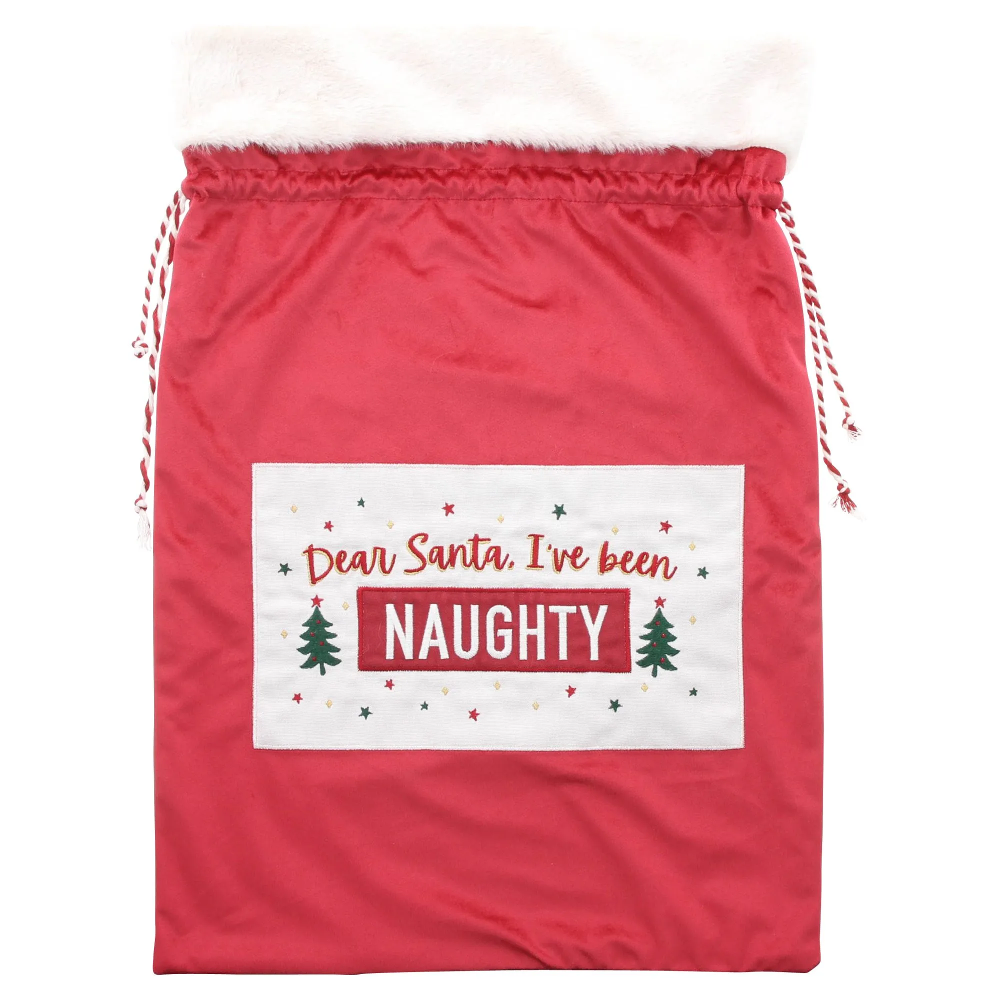 Geschenkesack "Santa"  im Frank Flechtwaren Online Shop für Geschenktaschen &amp; -säckchen kaufen