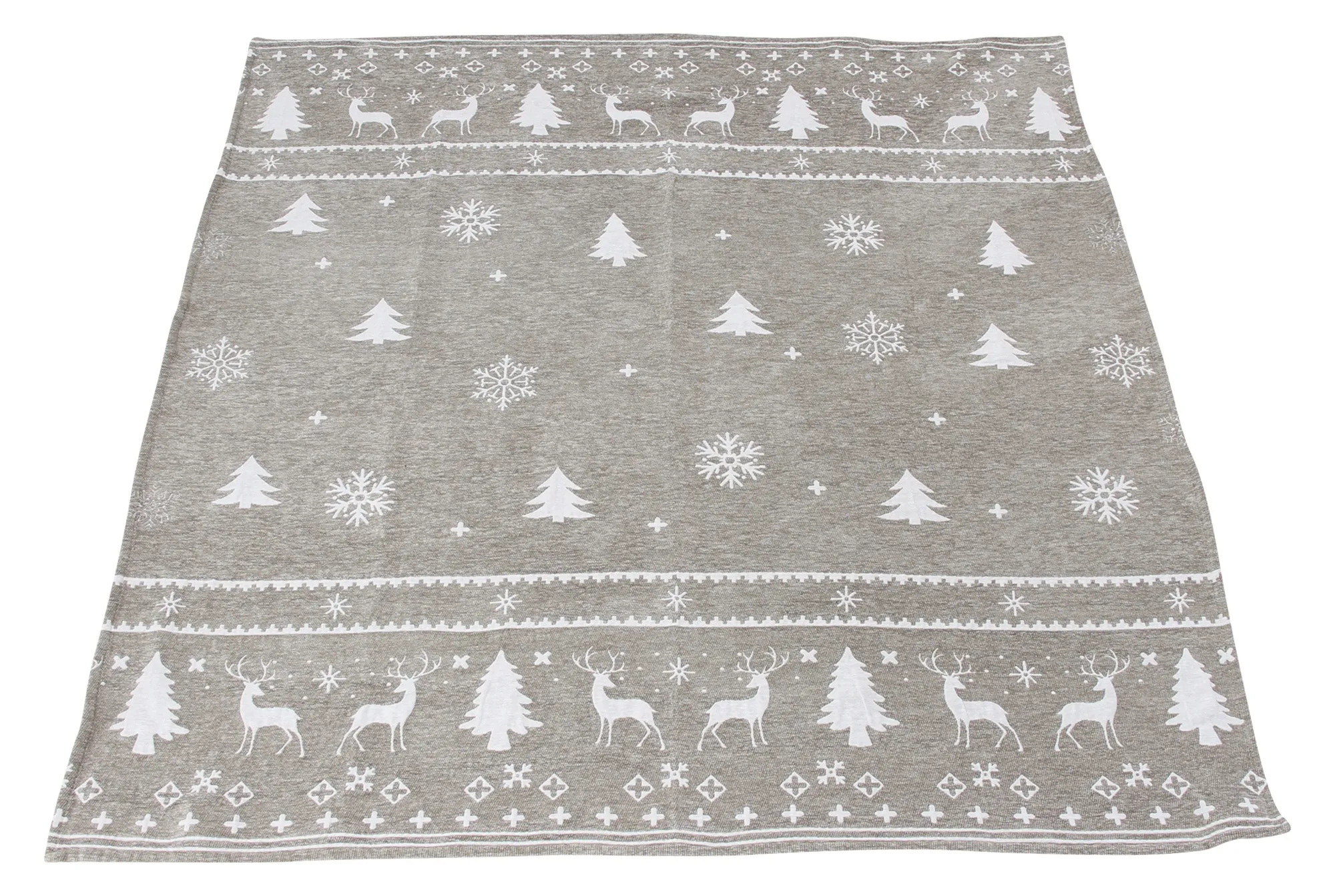 Kuscheldecke "Nordischer Winter"  im Frank Flechtwaren Online Shop für Naturverbunden kaufen
