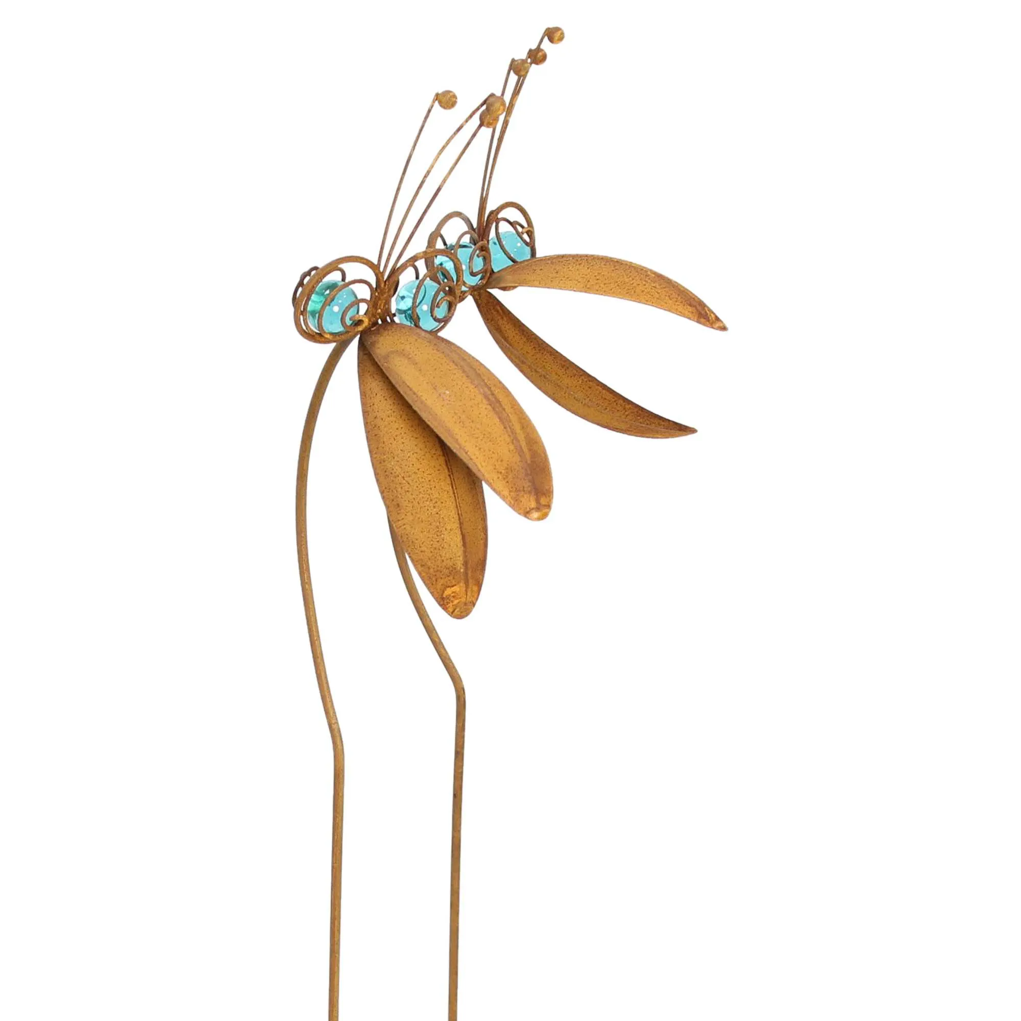 Gartenstecker "Vogelplausch", 2er Set  im Frank Flechtwaren Online Shop für Rostdeko für Ihren Garten kaufen