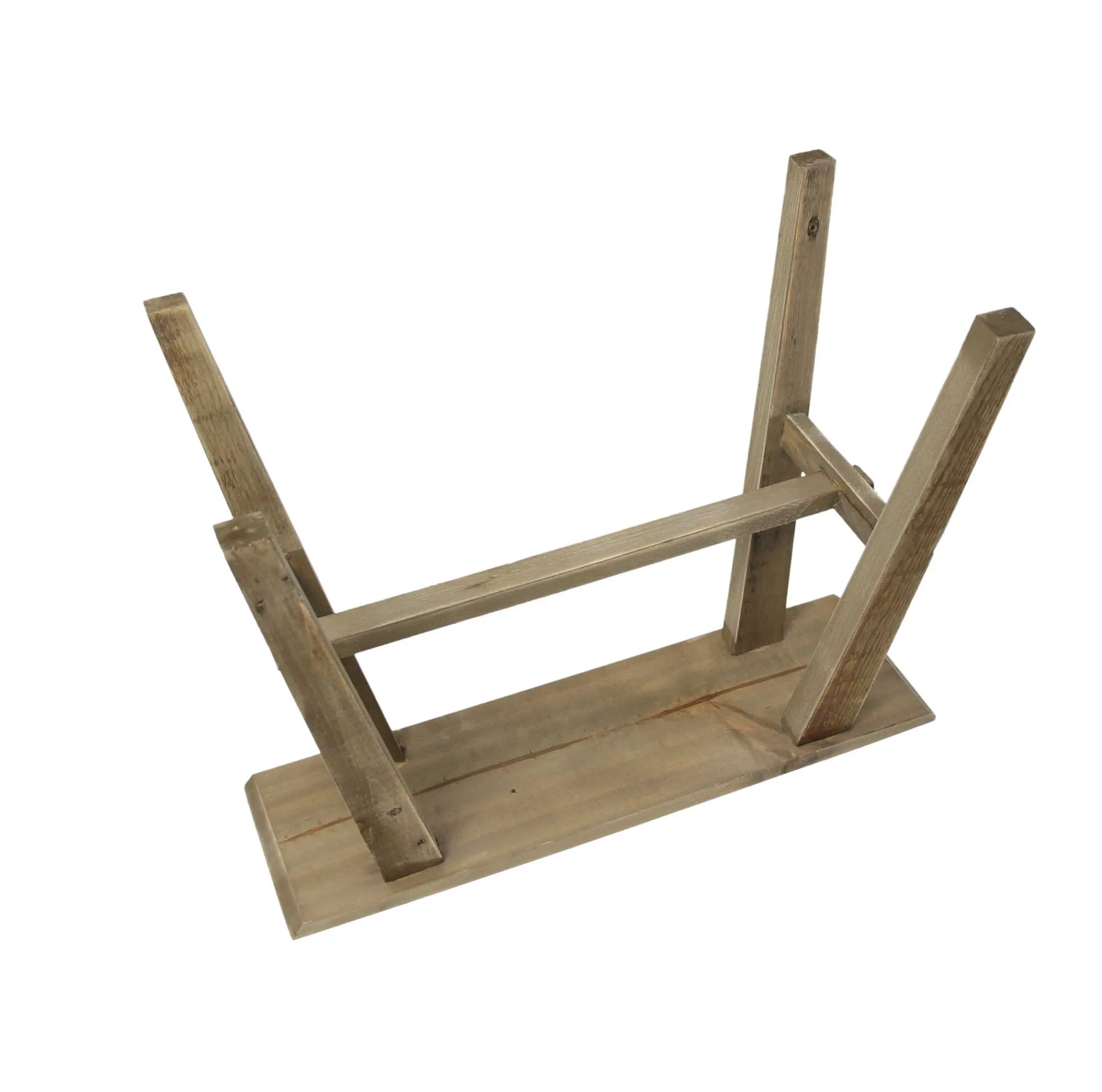 Holzbänkchen "Used-Look", hoch  im Frank Flechtwaren Online Shop für Chalet kaufen
